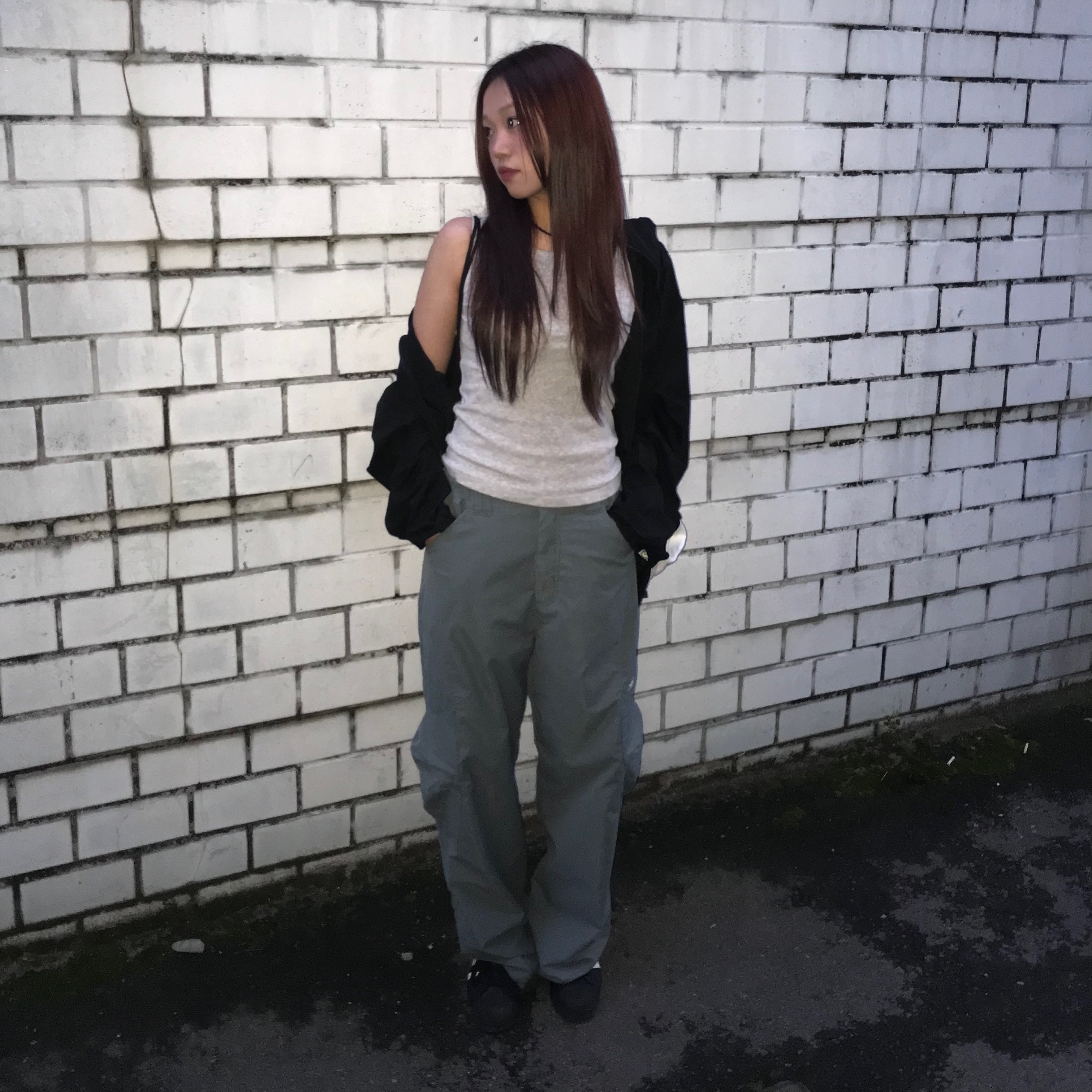 Sansan Gear Cubic Pants Teal - 23SS, Arc'teryx Squamish Hoody Black 착용 스타일 - 2