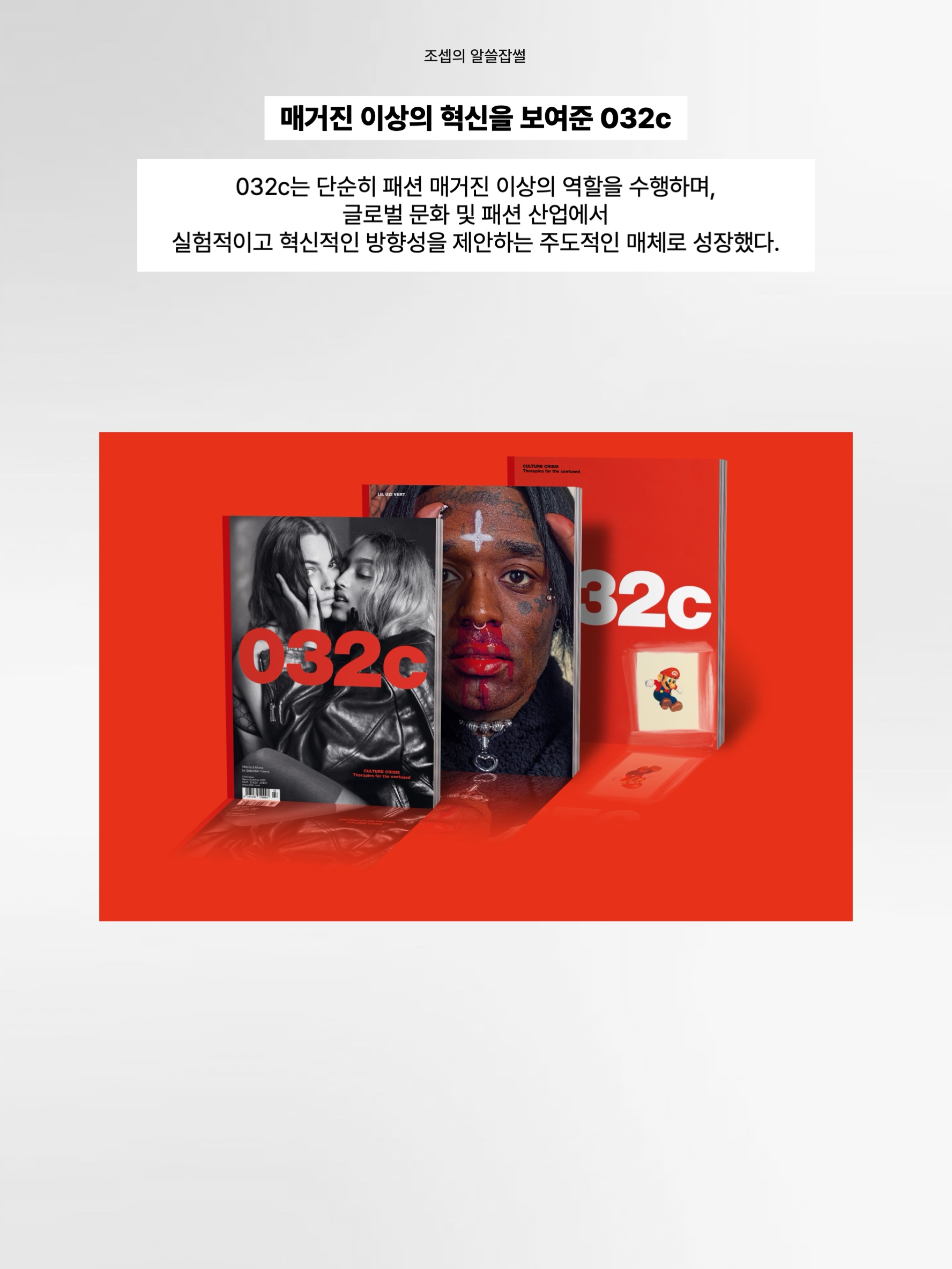 Adidas x 032c GSG Mule Grey 착용 스타일 - 6
