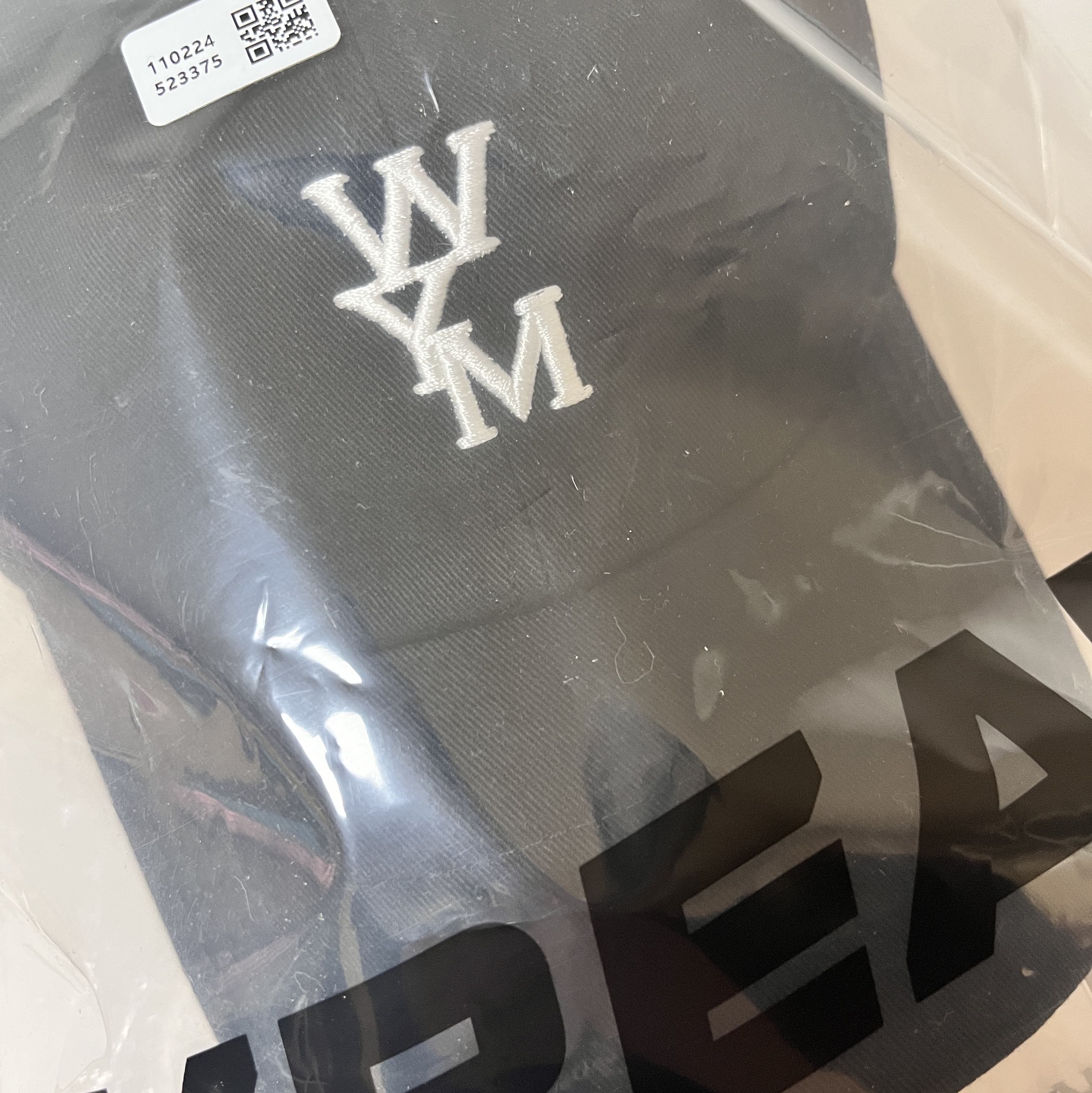 Wooyoungmi Logo Ball Cap Black - 24FW 착용 스타일