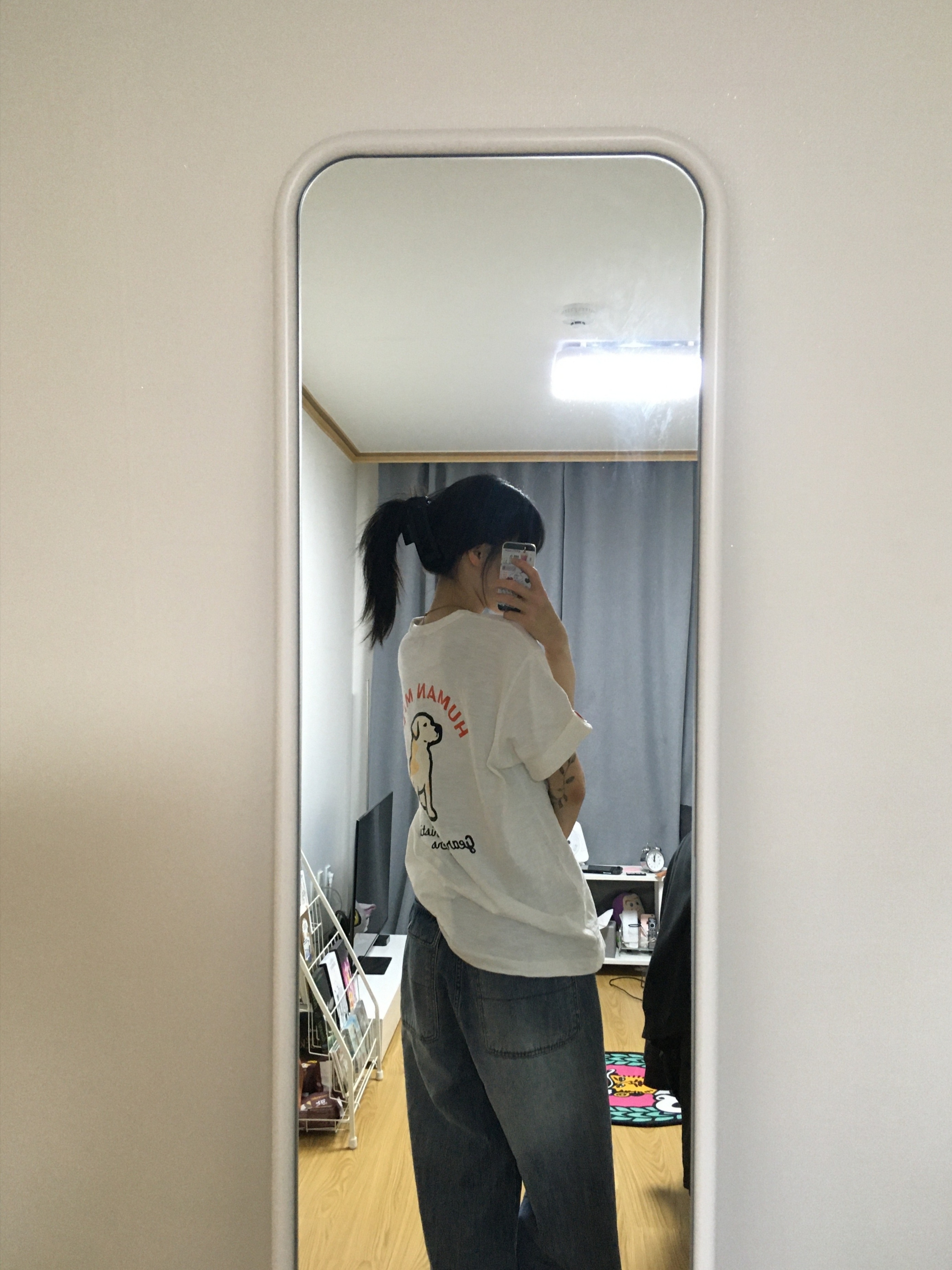 Human Made #2303 T-Shirt White 착용 스타일 - 3