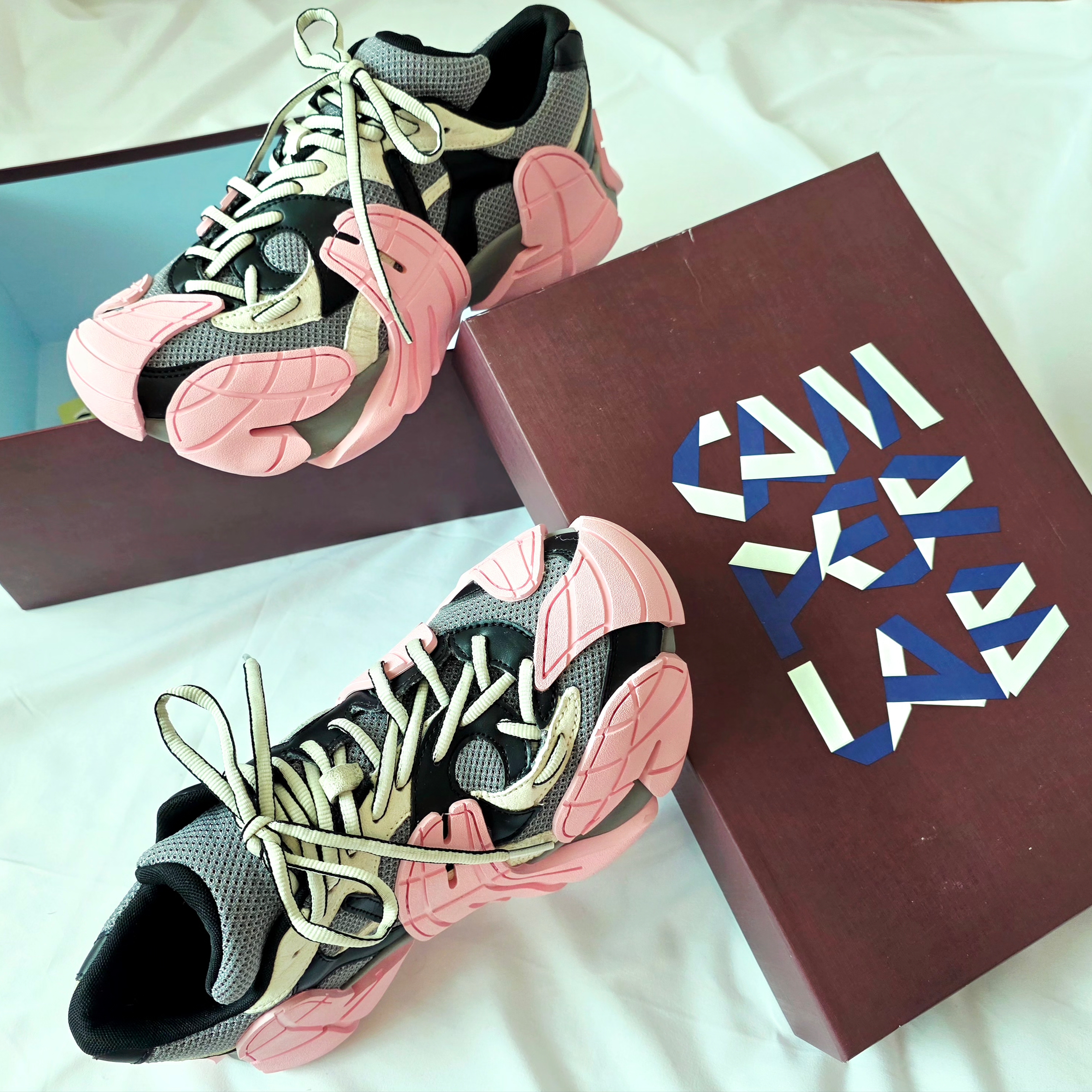CAMPER LAB Tormenta PINK 착용 스타일 - 1