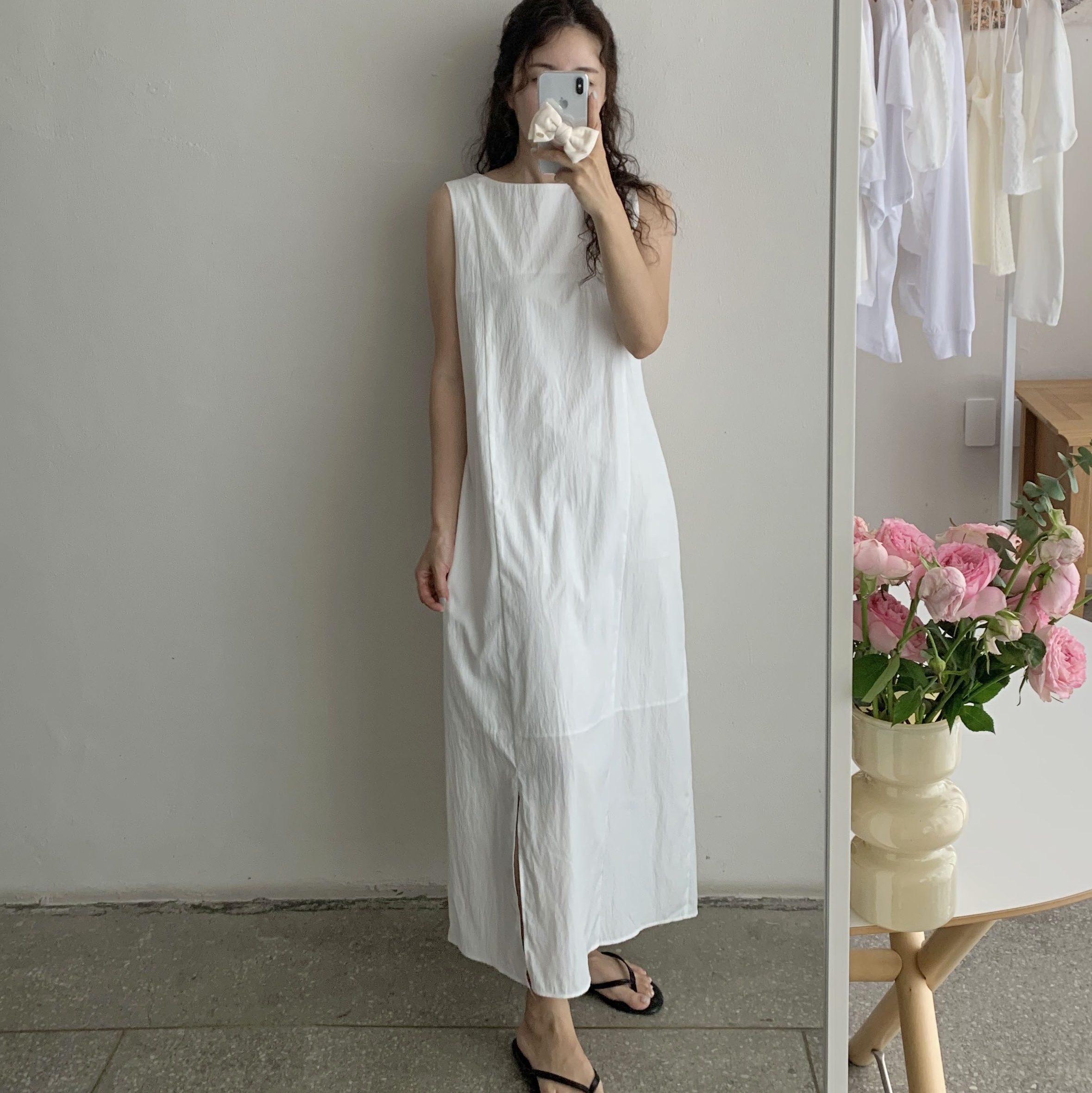 Oofos OOriginal Black 착용 스타일 - 4