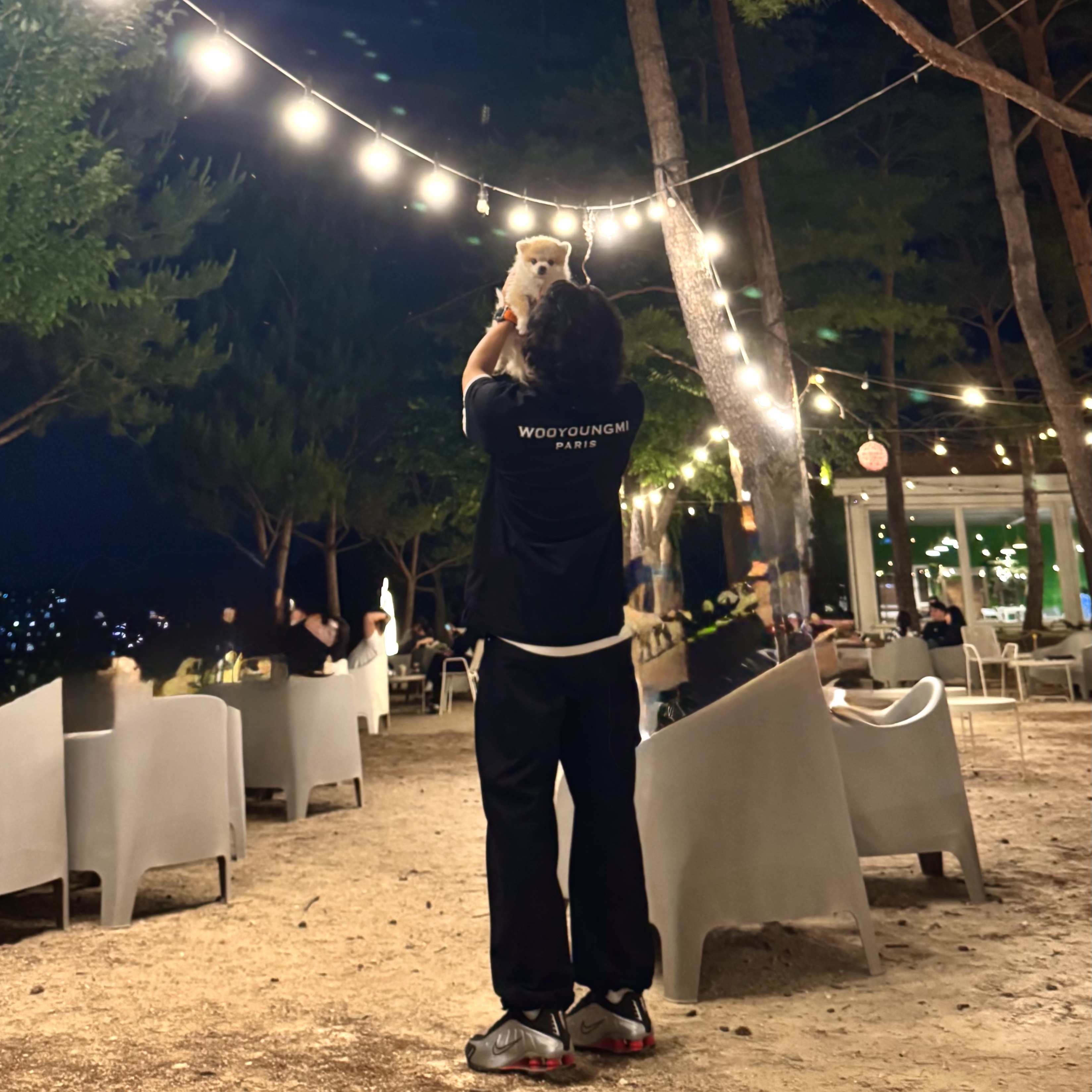 Wooyoungmi Cotton Back Logo T-Shirt Black - 24SS, Nike Shox R4 Metallic Silver Red ์ฐฉ์ฉ ์คํ์ผ