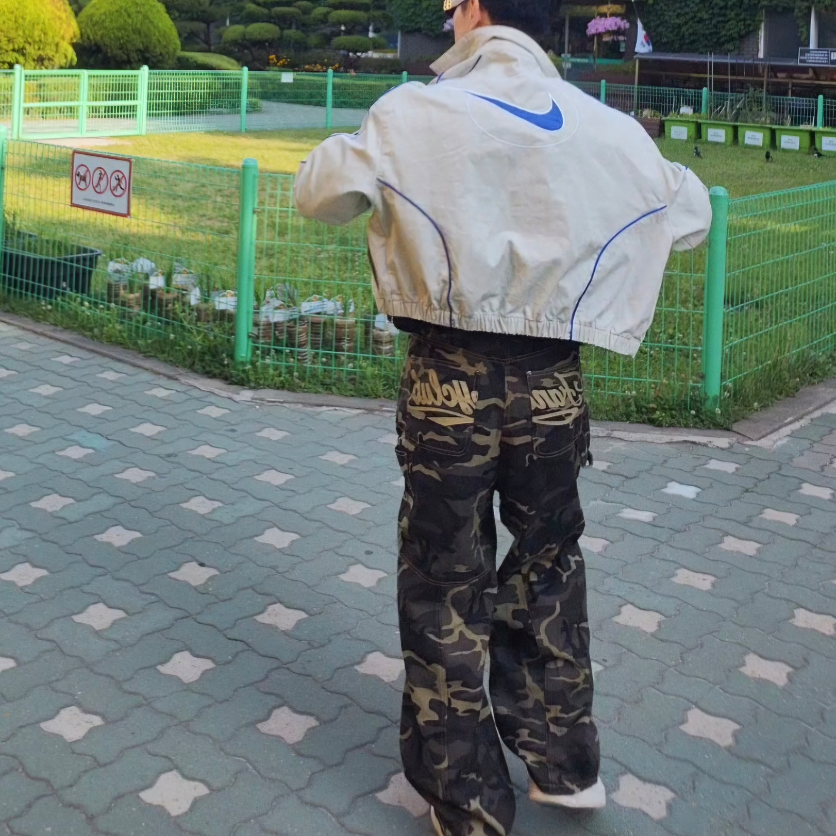 Nike x Ambush Air Force 1 Low SP Phantom 착용 스타일