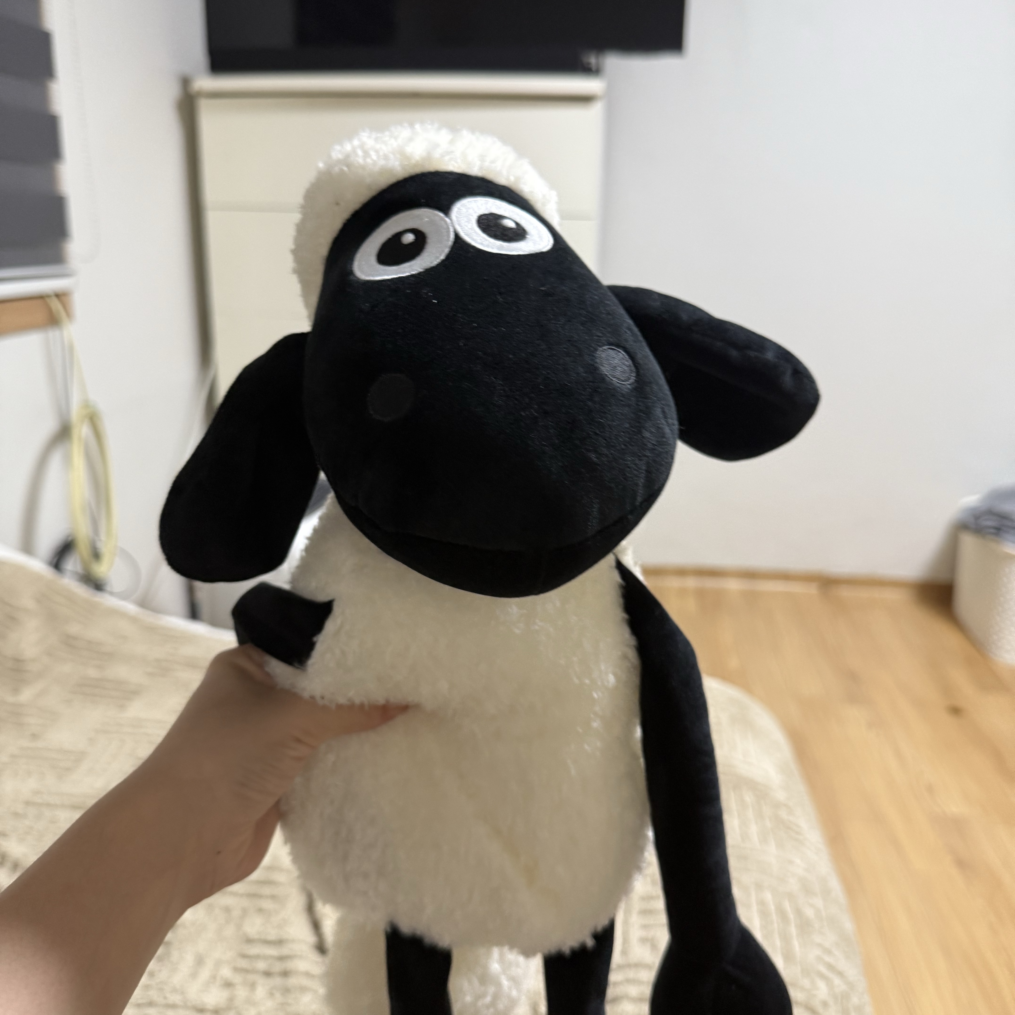 Dream C&C Shaun The Sheep Plush 45cm 착용 스타일