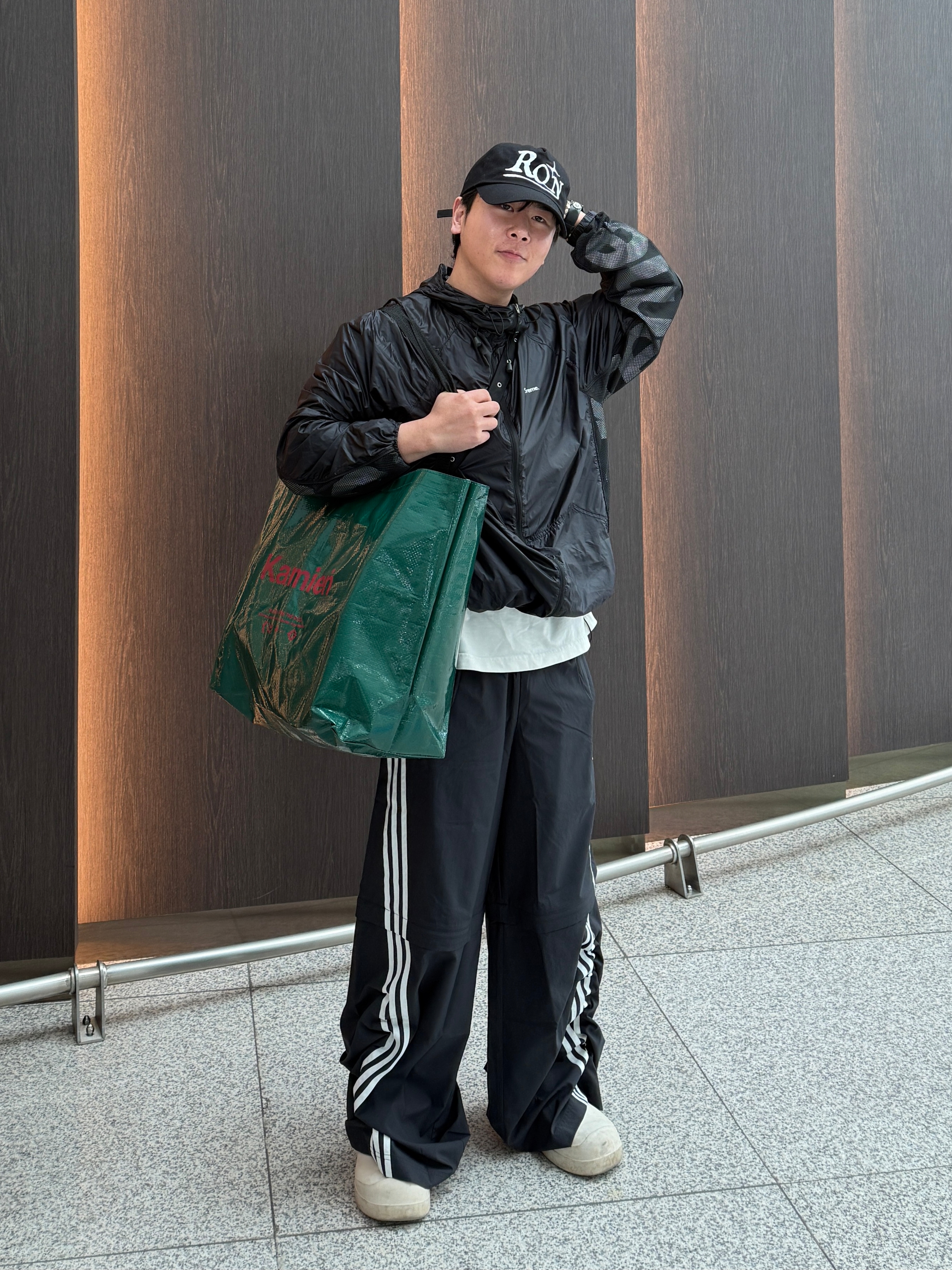 (W) Adidas Adilenium Season 2 Oversized Zip Off Track Pants Gender Neutral Black - KR Sizing, [프리오더] Polyteru 925 Silver Bracelet 001 (Cross & Hanabi Lemon) 착용 스타일 - 2