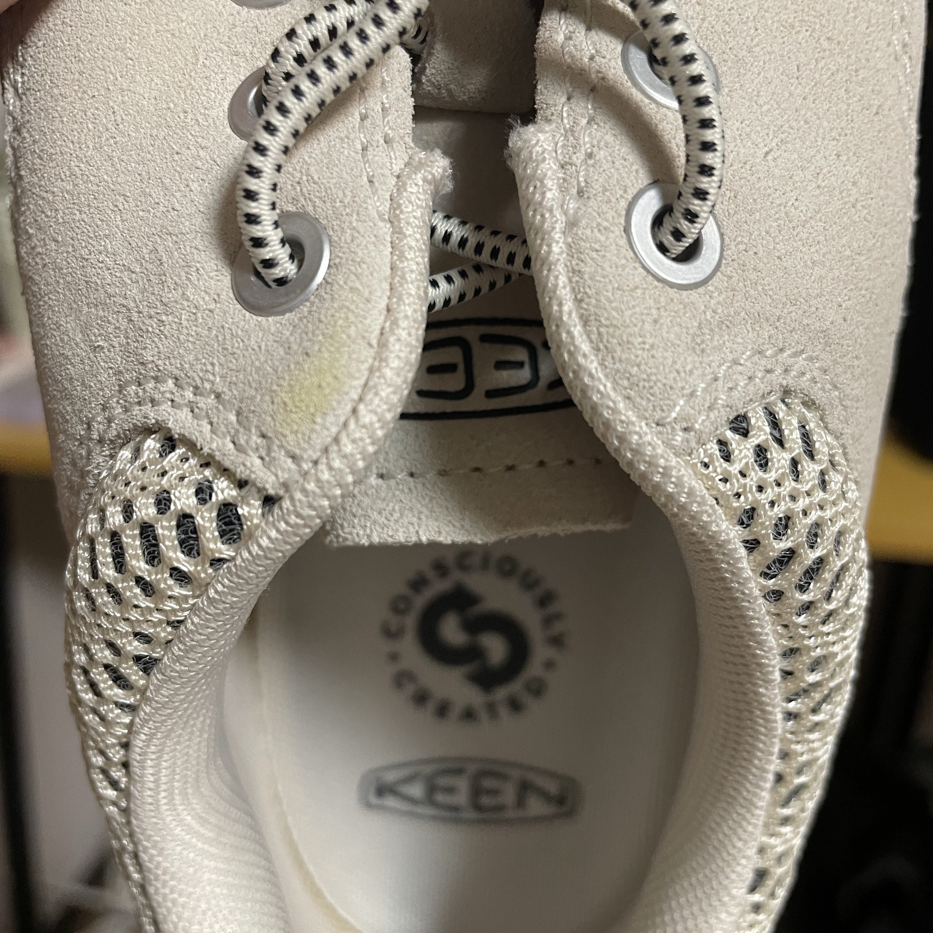 (W) Keen Jasper Rocks SP Sneaker Birch Black 착용 스타일 - 1