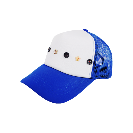 AFTERNUDE-017 Afternude After Button Cap Blue