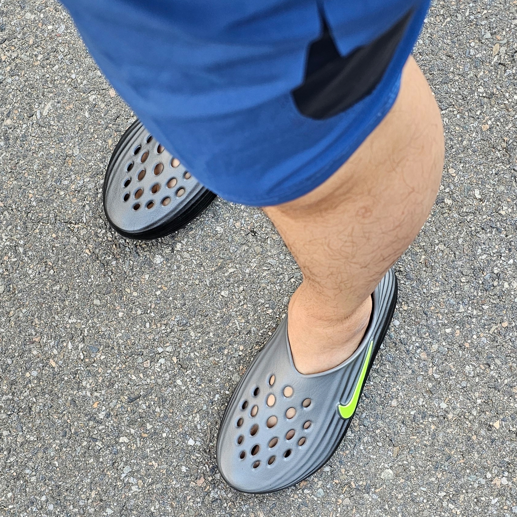 Nike ReactX Rejuven8 Black Cool Grey 착용 스타일