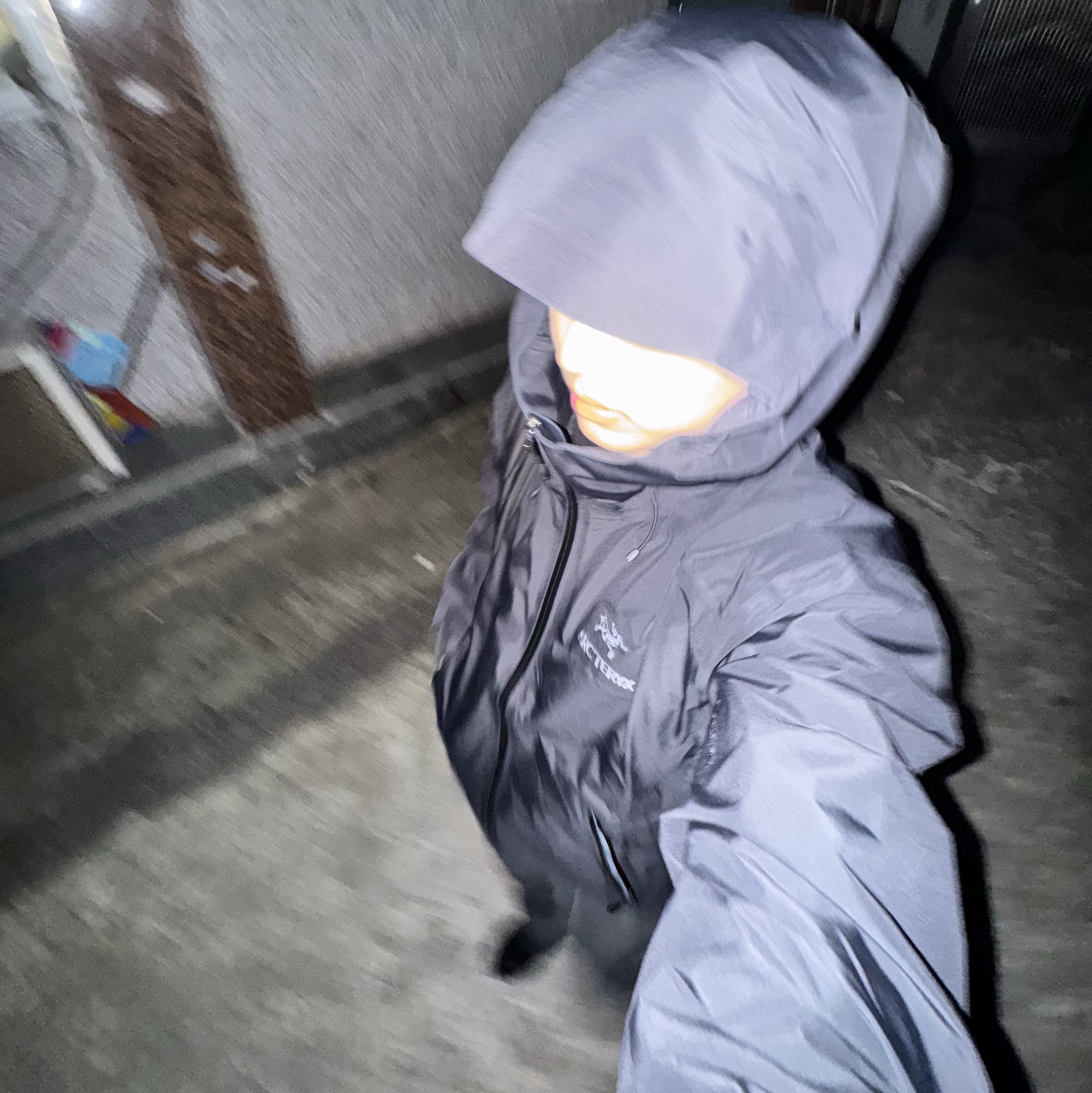 Arc'teryx Beta LT Jacket Black 착용 스타일 - 2