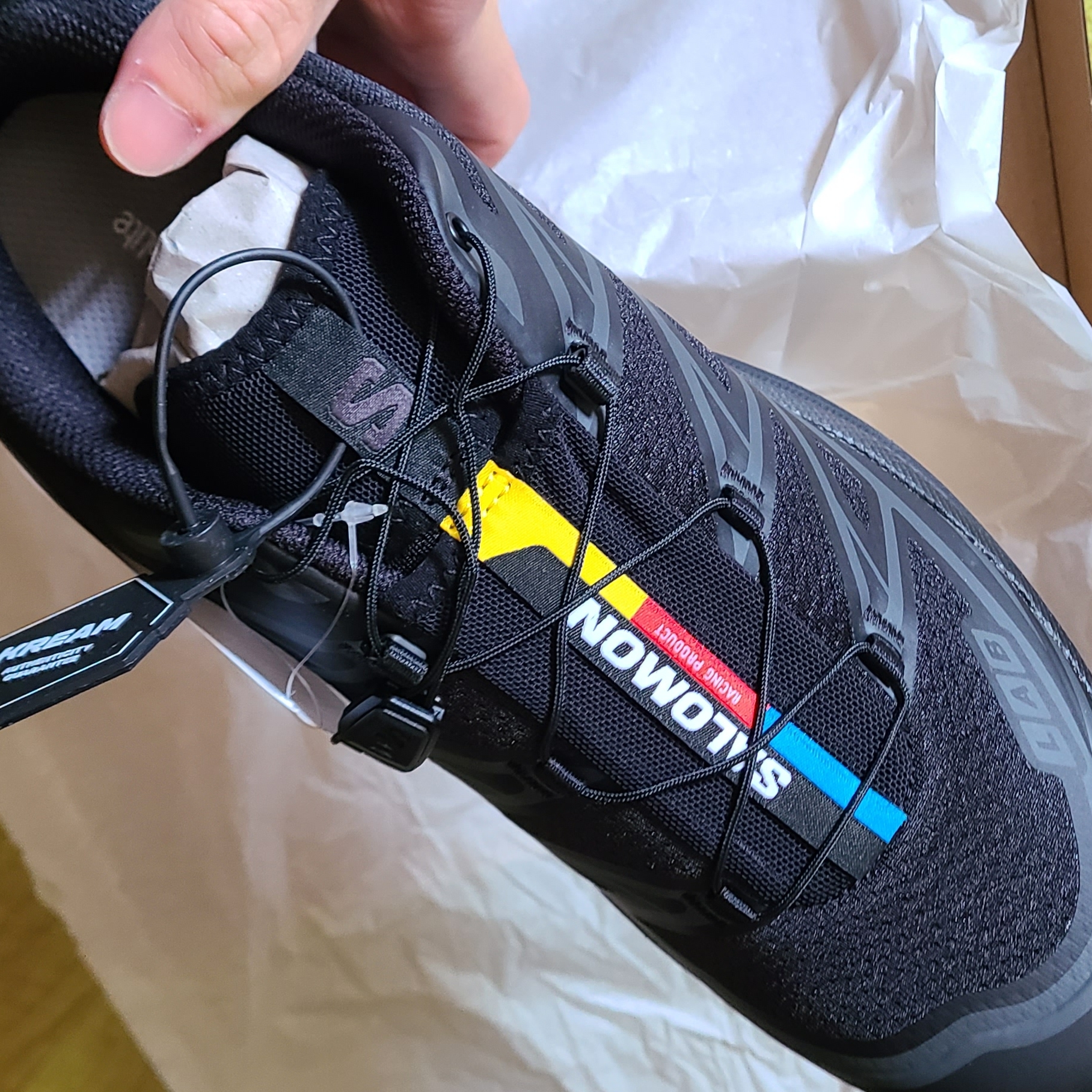 Salomon XT-6 ADV Black 착용 스타일 - 2