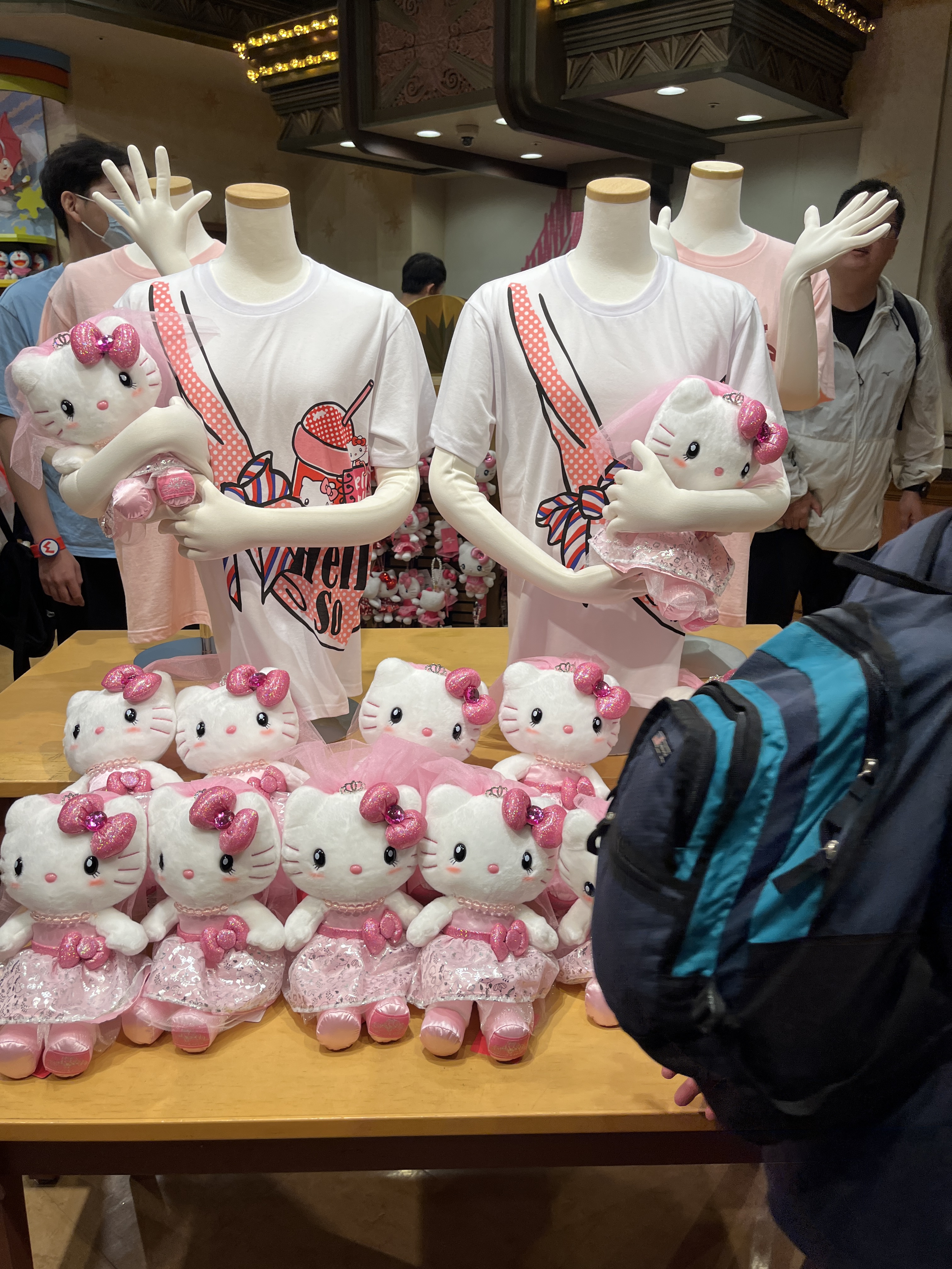 Sanrio Hello Kitty Mini Mascot Holder 착용 스타일 - 5