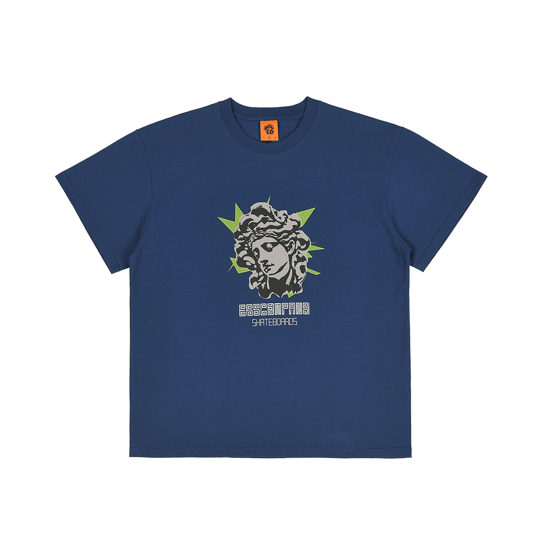 이알에스코 메두사 티셔츠 블루(ersco Medusa T-Shirt Blue)
