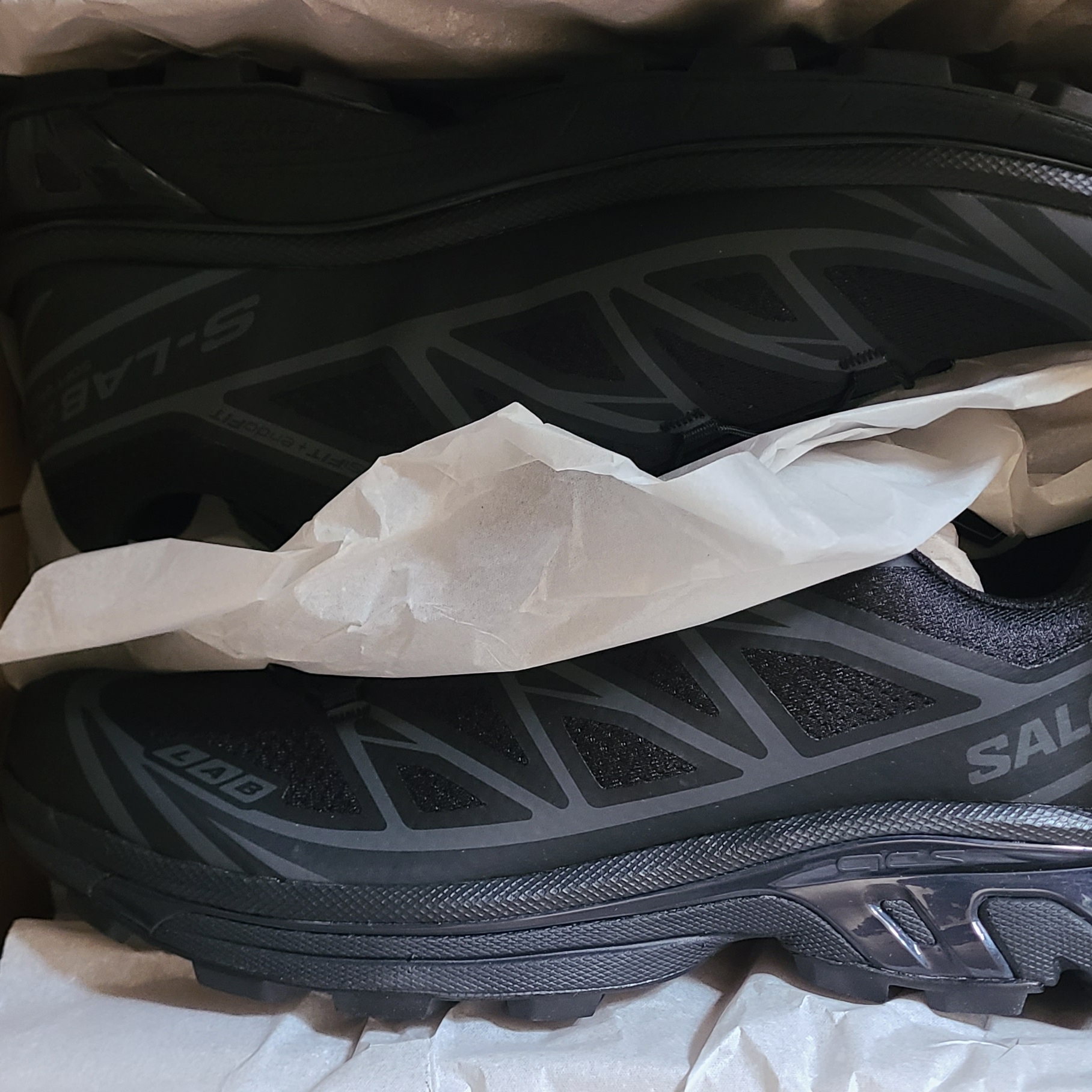 Salomon XT-6 ADV Black 착용 스타일 - 3