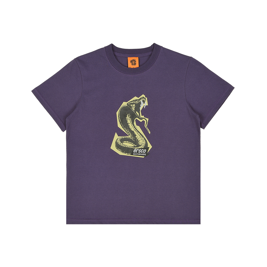 이알에스코 스네이크 티셔츠 퍼플(ersco Snake T-Shirt Purple)
