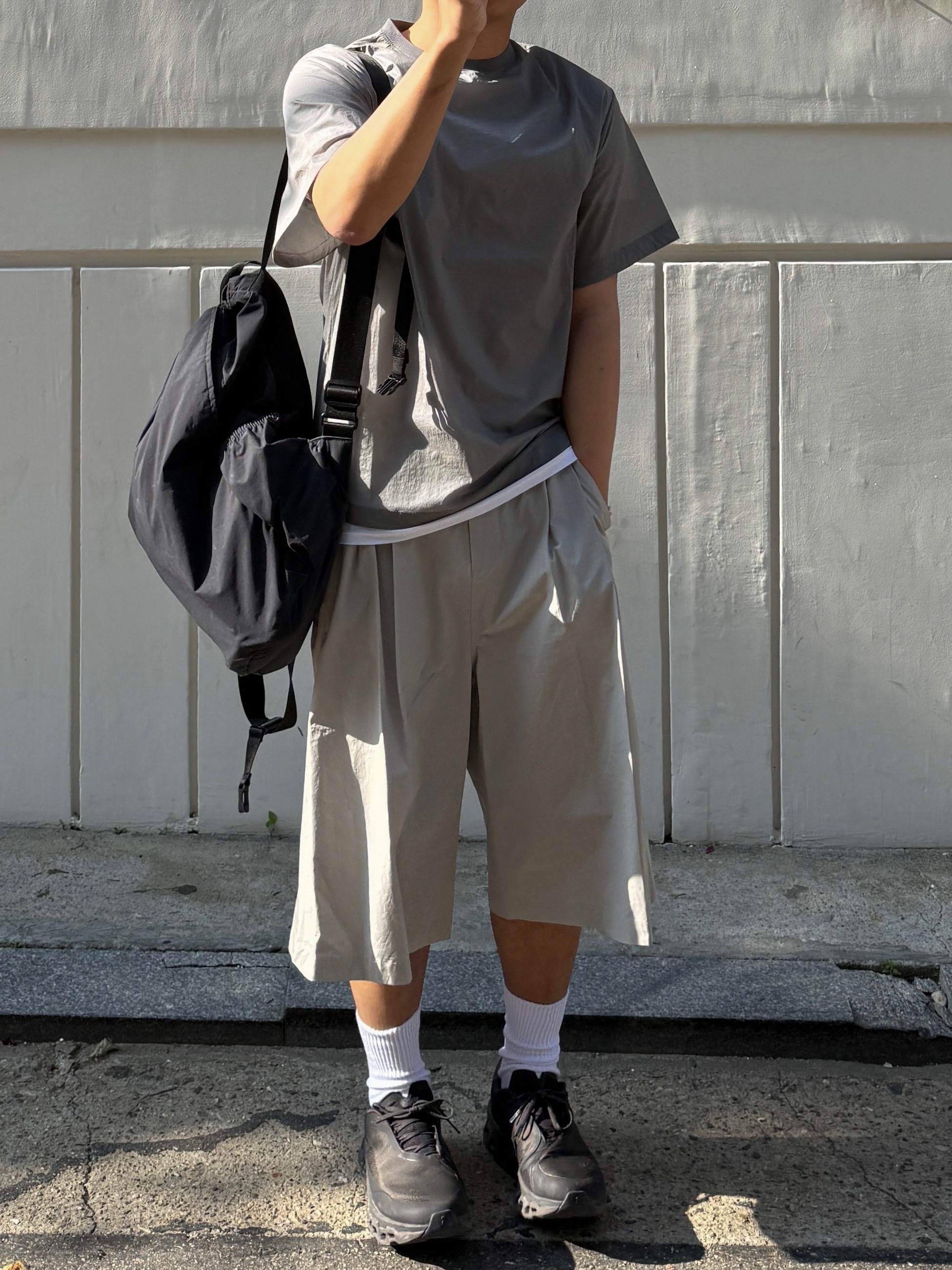 On Running x Post Archive Faction (Paf) Cloudmonster 2 Thorn Brown, BOSE QC Ultra Black (Korean Ver.) 착용 스타일 - 6