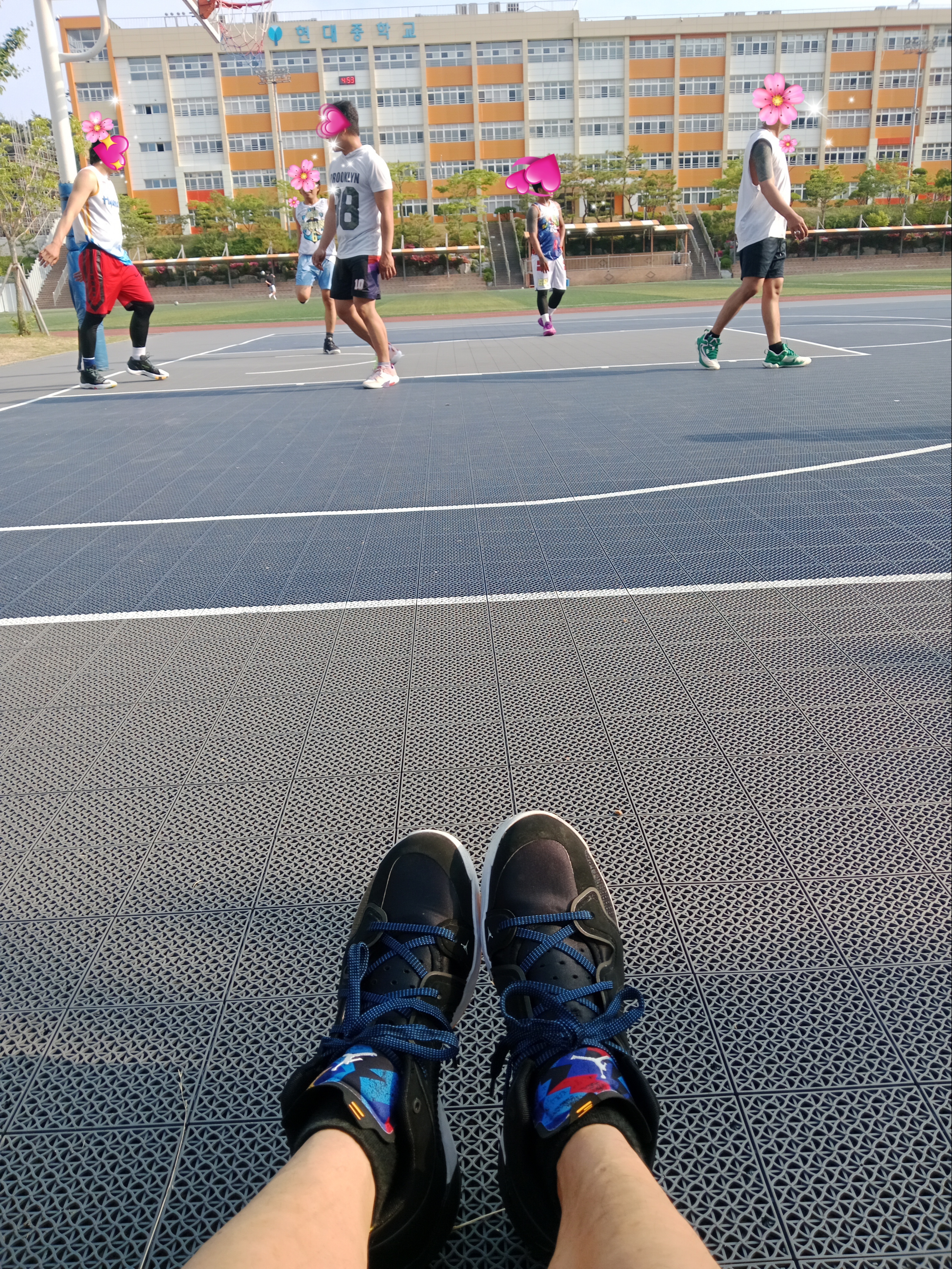 Jordan XXXVII Low PF Nothing But Net 착용 스타일