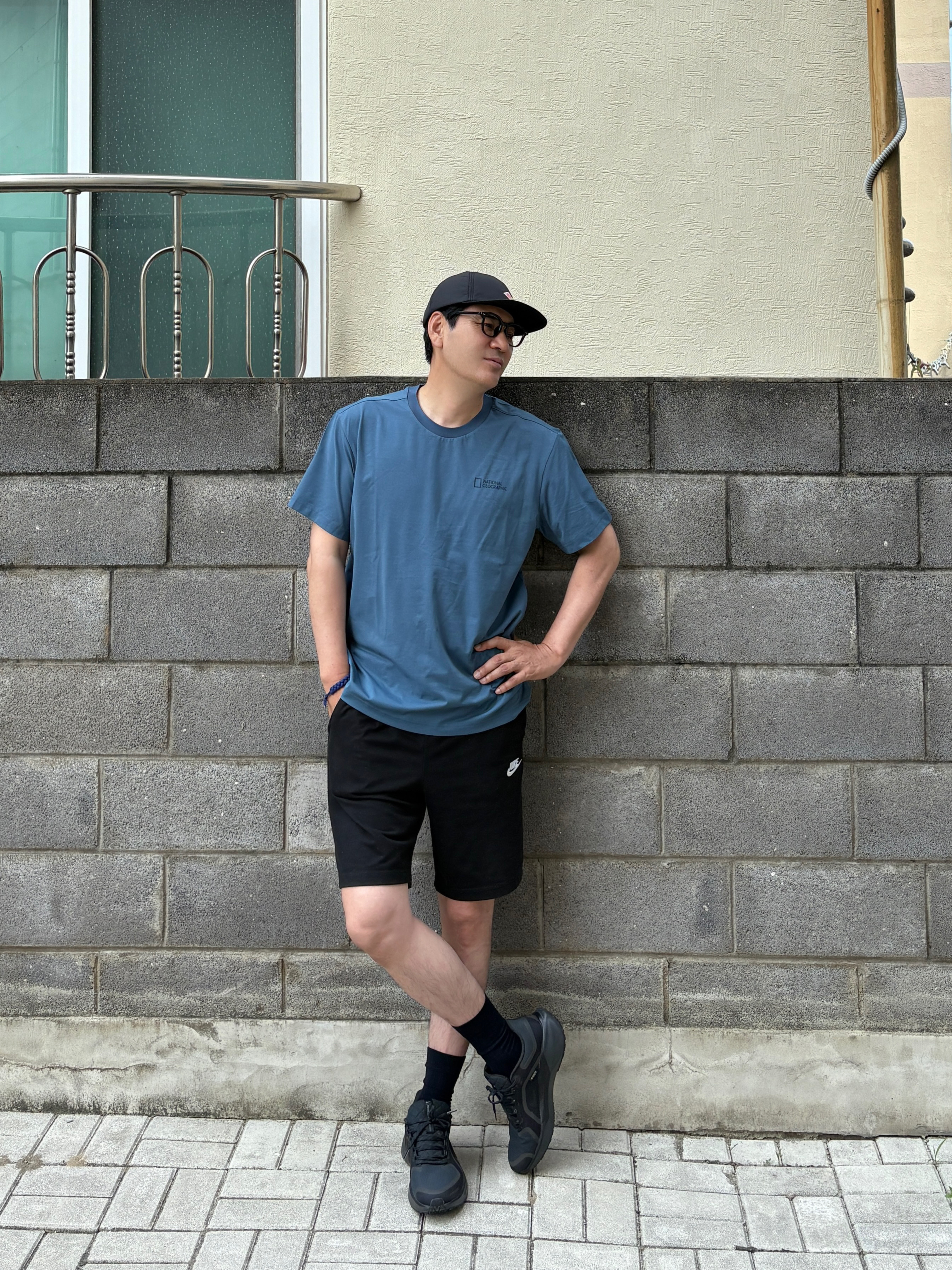 Nike Pegasus Trail 5 Black Anthracite 착용 스타일 - 2