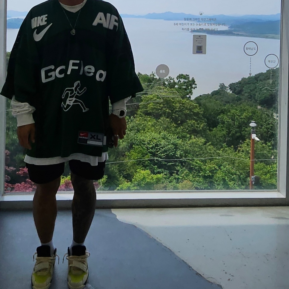Nike x Cactus Plant Flea Market S/S Jersey Green - US/EU, Jordan x Travis Scott Jumpman Jack TR Bright Cactus 착용 스타일