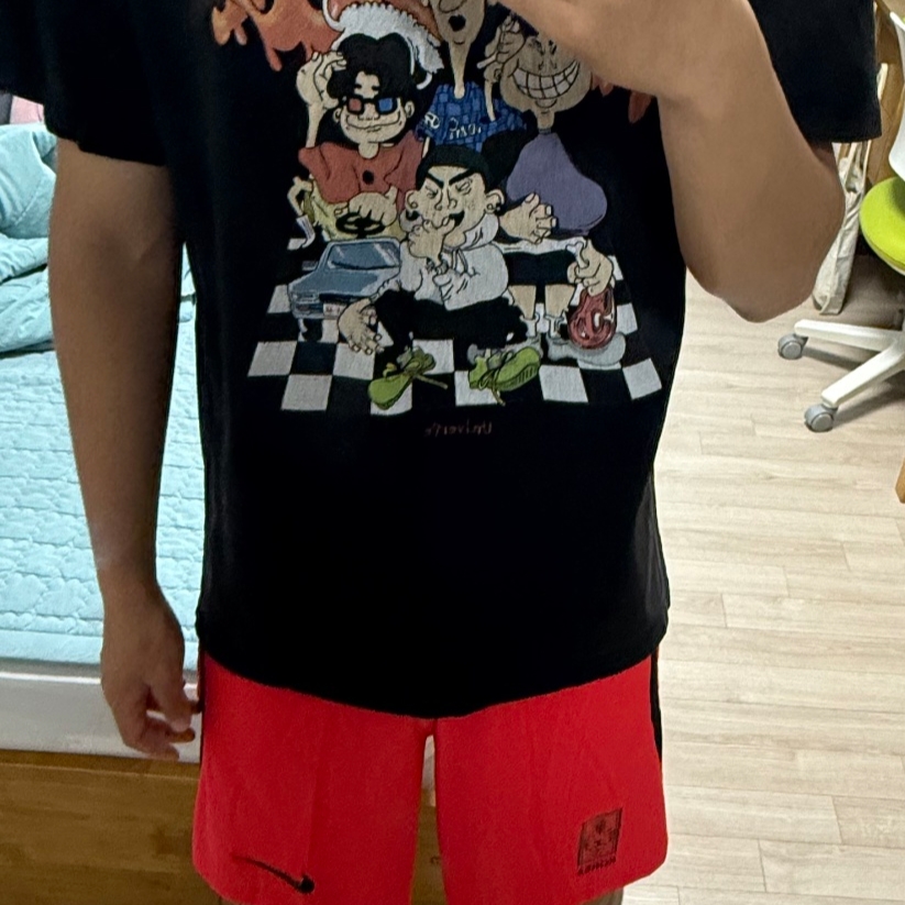 Nike Korea 2022/23 Dri-Fit ADV Player Issue Home Shorts Global Red (Non Marking Ver.) 착용 스타일