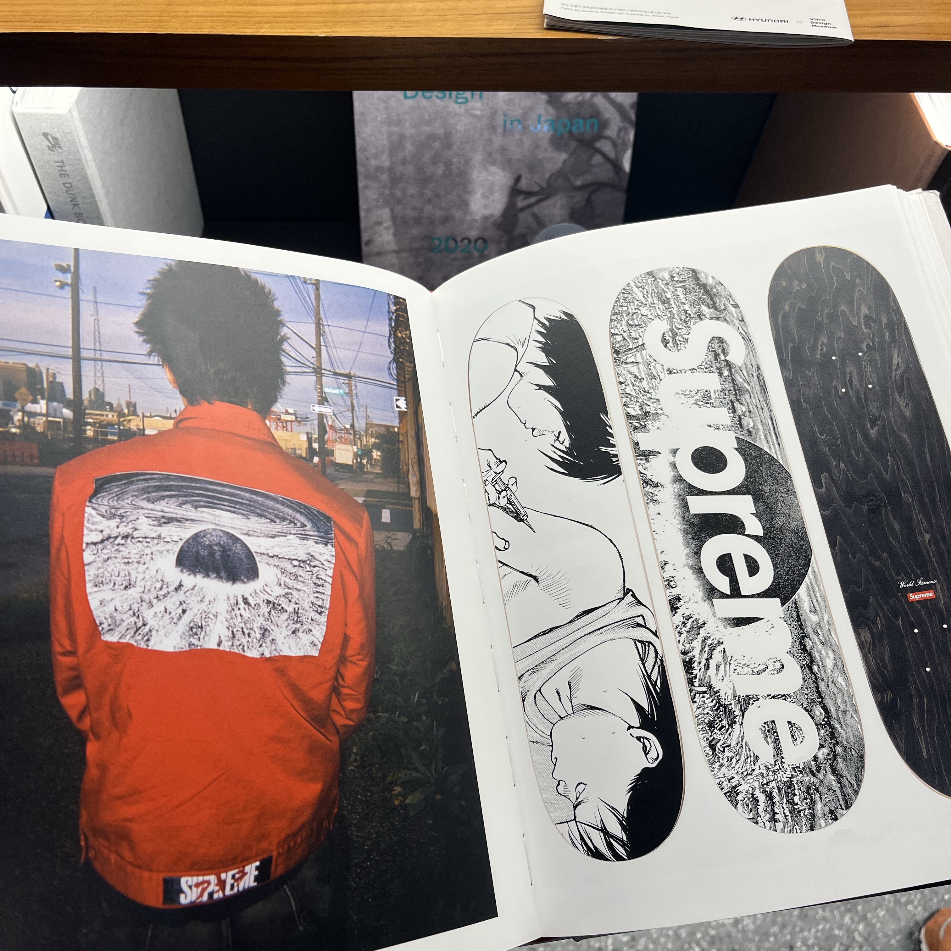 Polar Skate Co. Big Boy Pants Indigo, Supreme Gradient Mesh Back 5-Panel Gold - 24SS 착용 스타일 - 2