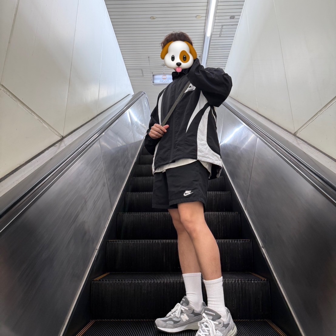 Palace P-Track Jacket Black - 25SS 착용 스타일 - 2