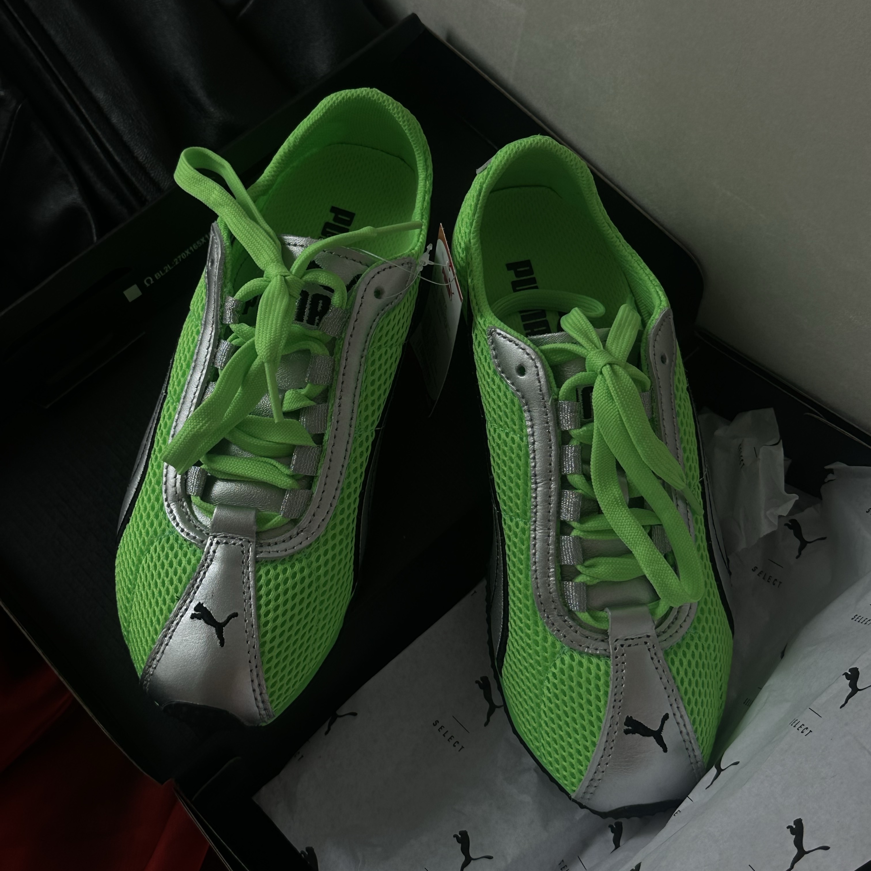 Puma H-street OG Green Silver 착용 스타일