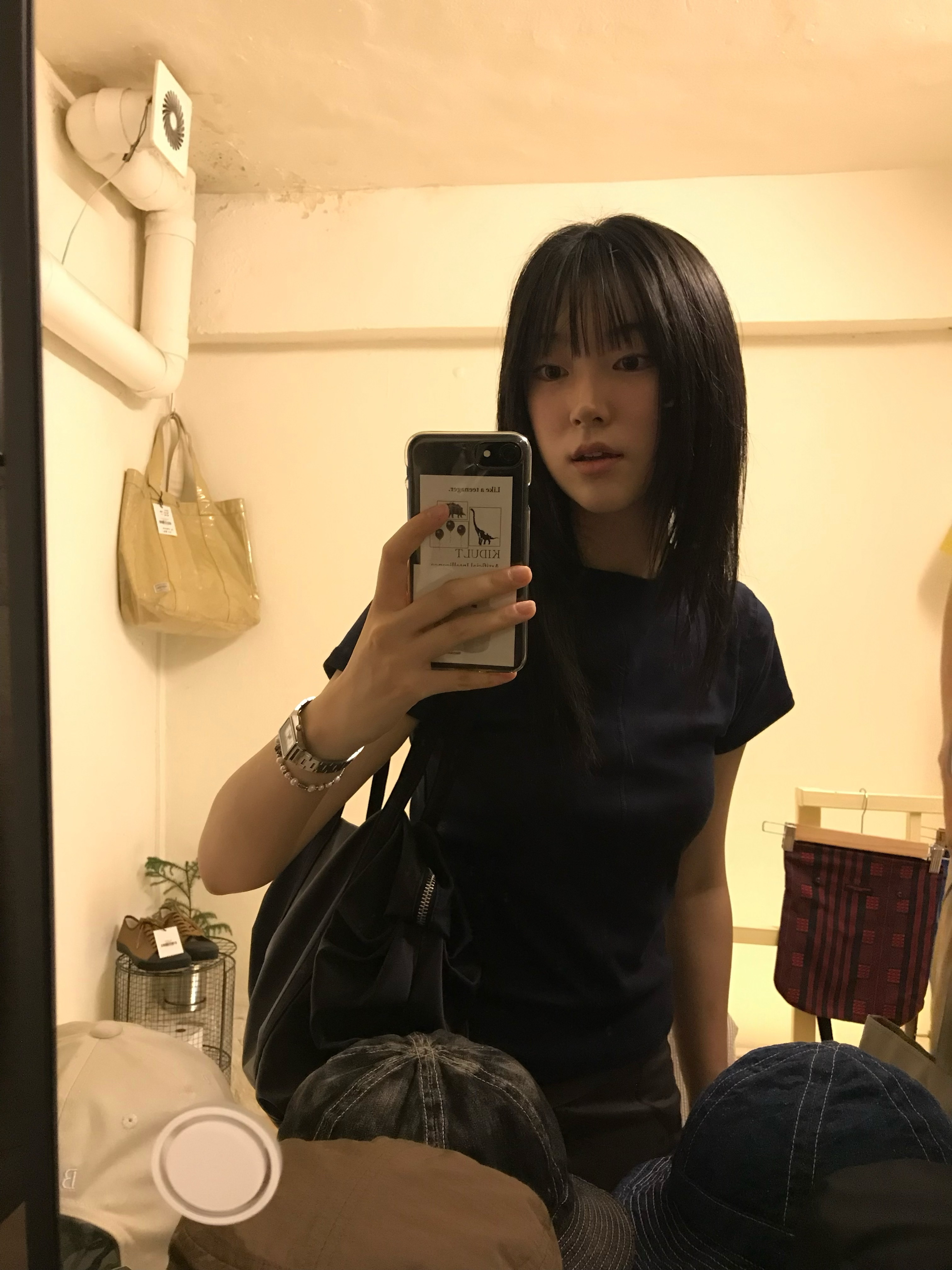 Dr. Martens 1461 Bex Black 착용 스타일 - 2