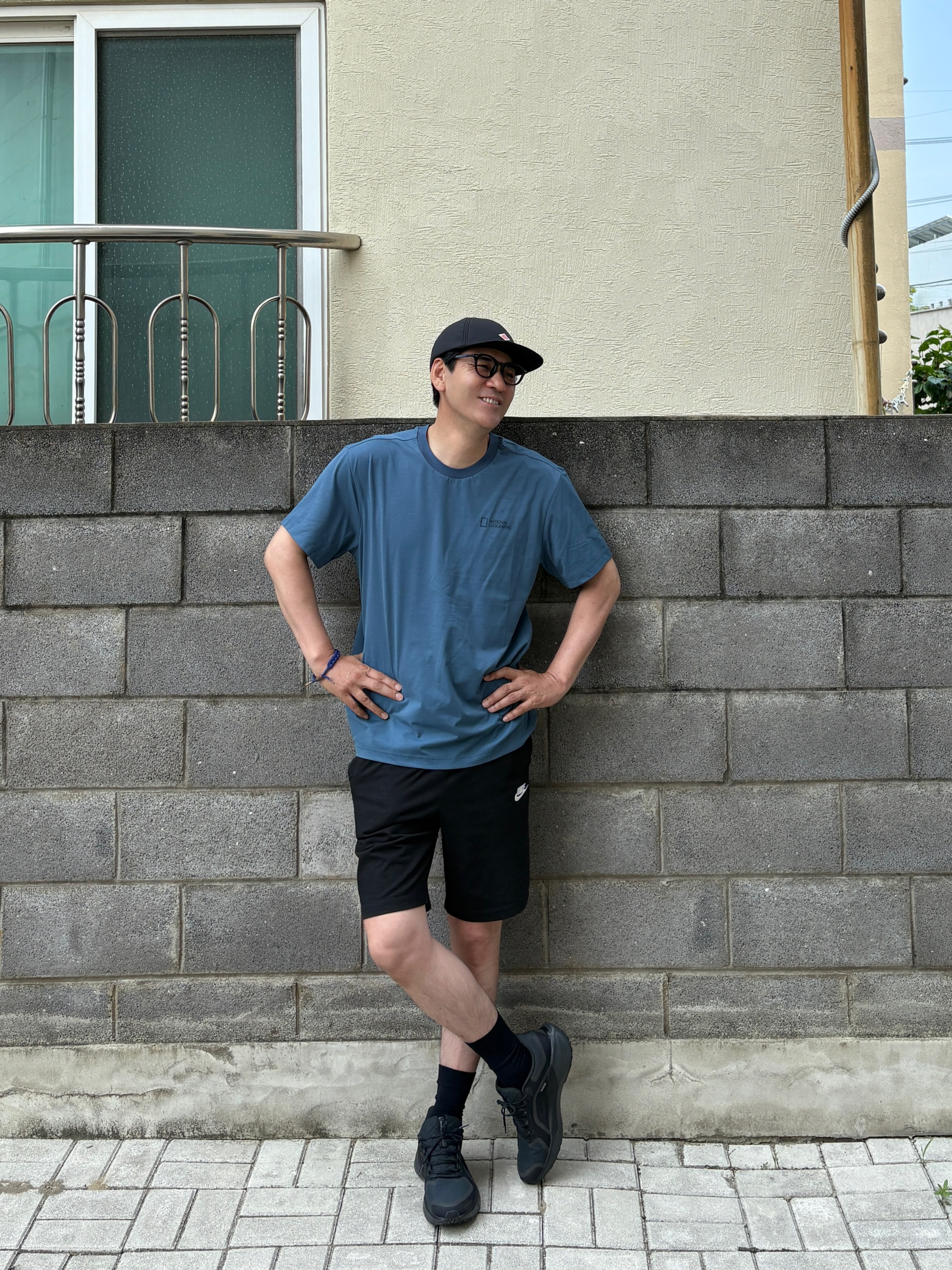 Nike Pegasus Trail 5 Black Anthracite 착용 스타일 - 3