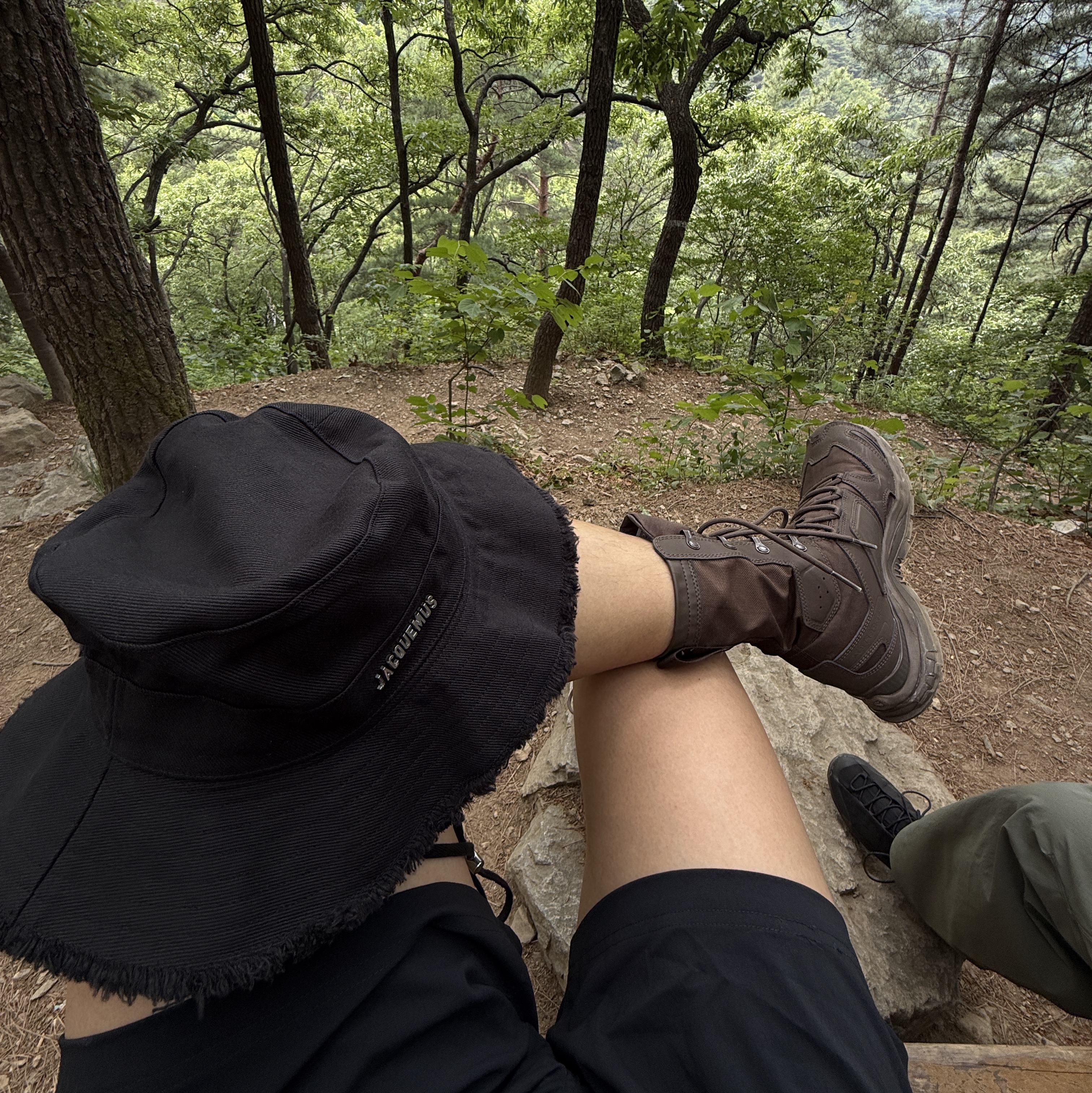 Nike ACG Hiking Shorts Black - Asia, Salomon Active Skin 8 Set Laurel Wreath 착용 스타일 - 2