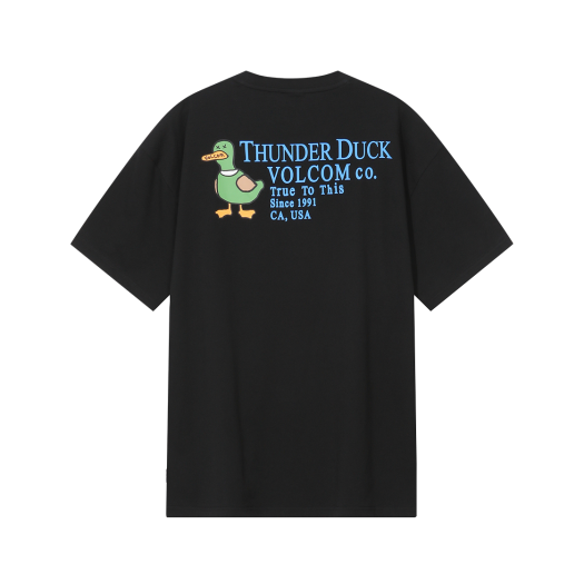 VA252TS011BK Volcom Thunder Duck Short Sleeve Black