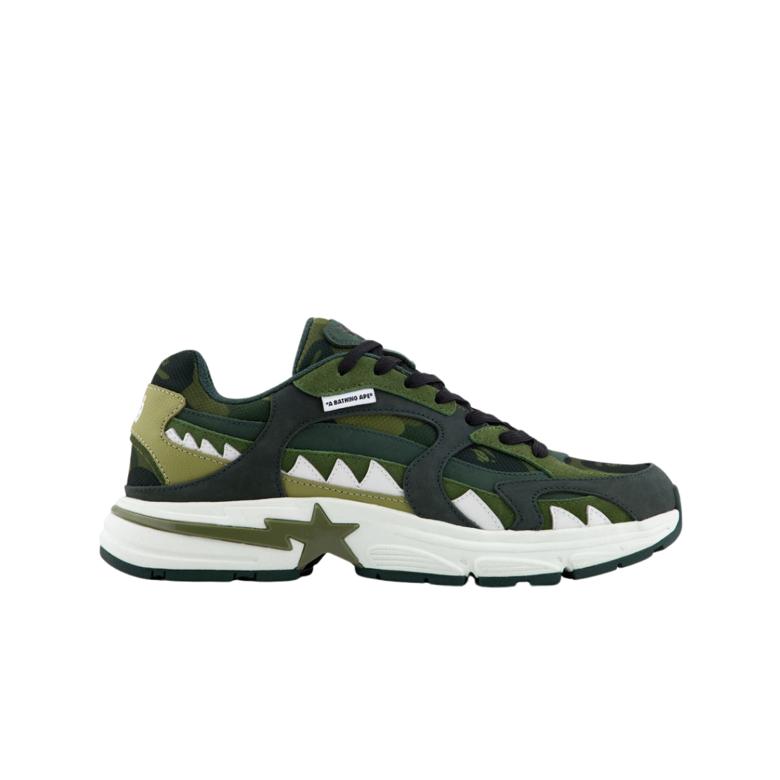 베이프 샤크 스타 #1 그린(BAPE Shark Sta #1 Green)