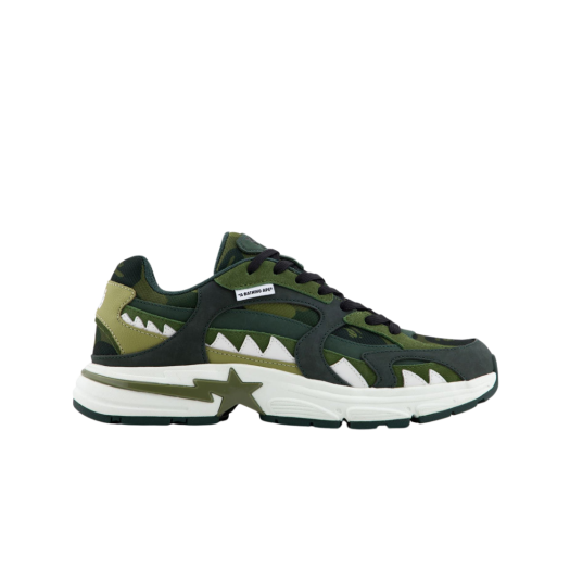 - BAPE Shark Sta #1 Green