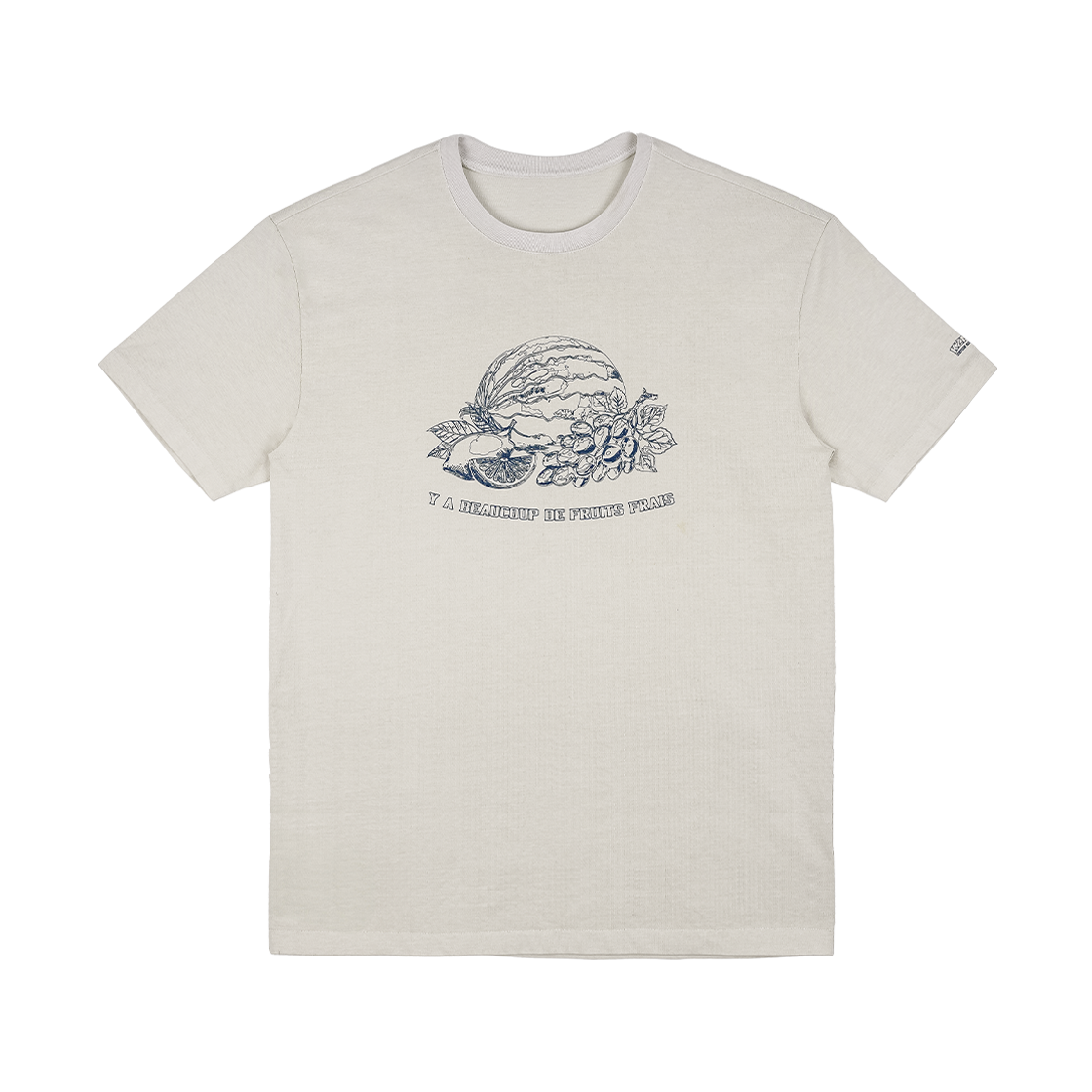 케이지엠 후르츠 피그먼트 반팔 티셔츠 아이보리(KZM Fruit Pigment T-Shirt Ivory)