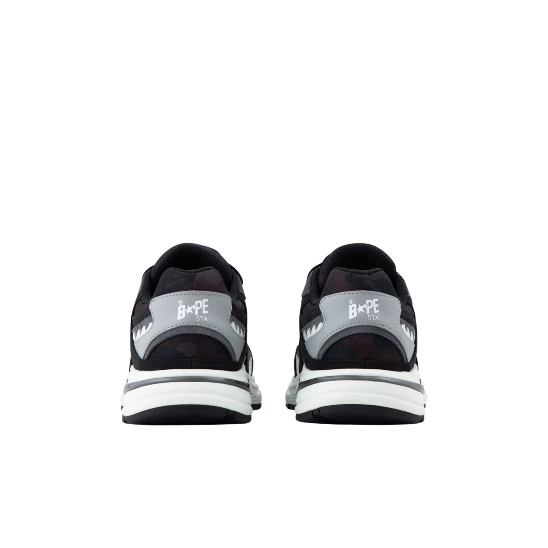 베이프 샤크 스타 #1 블랙(BAPE Shark Sta #1 Black) - 2