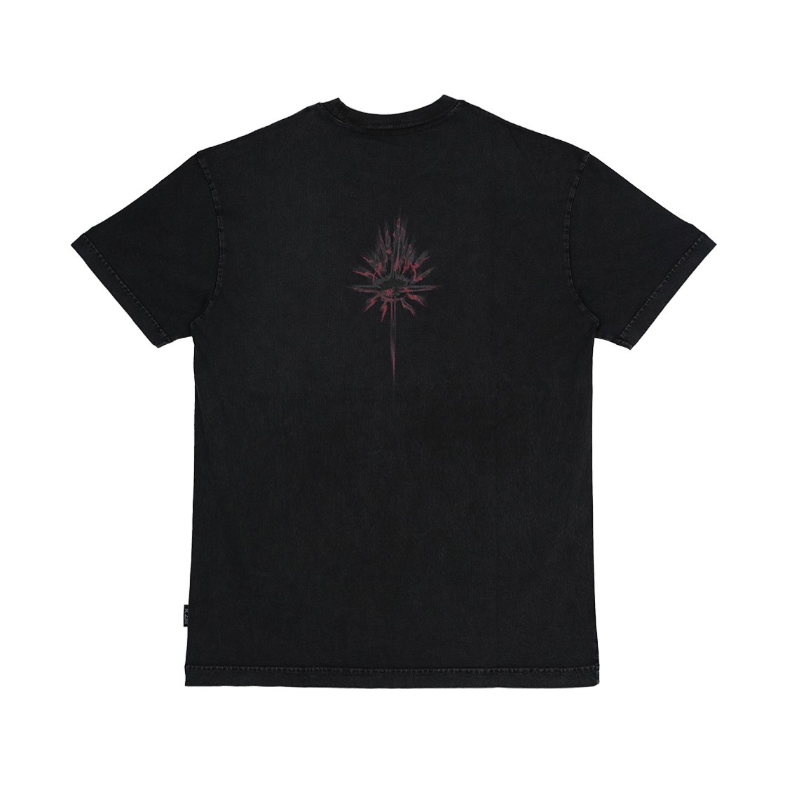 케이지엠 스머지 로고 반팔 티셔츠 블랙(KZM Smudge Logo T-Shirt Black) - 2