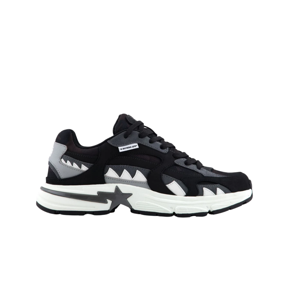 베이프 샤크 스타 #1 블랙(BAPE Shark Sta #1 Black)