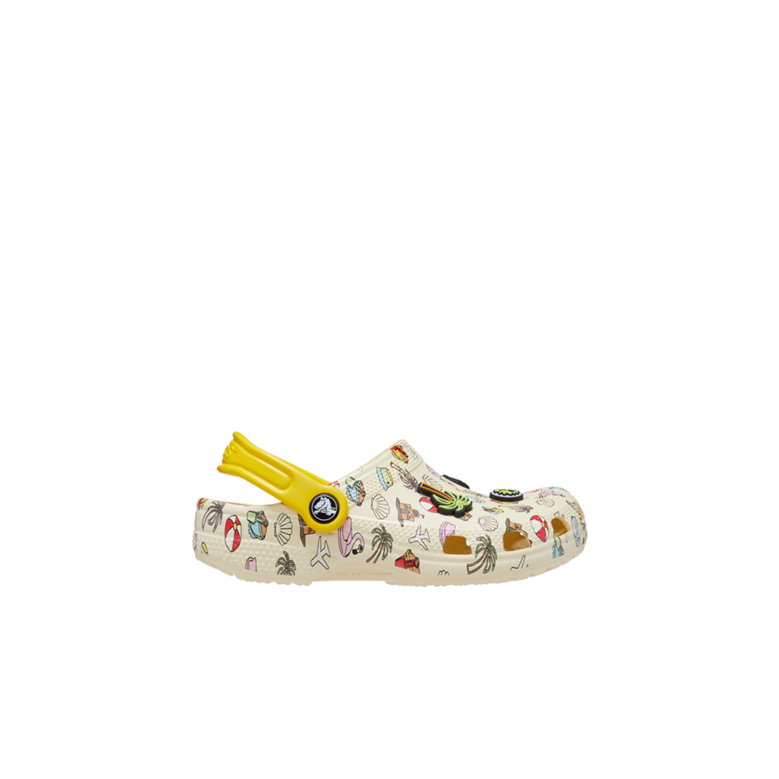 (키즈) 크록스 스프링 브레이크 클로그 멀티 바닐라((Kids) Crocs Spring Break Clog Multi Vanilla) - 1
