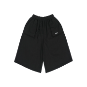 KZM Bermuda Heavy Sweat Pants Black