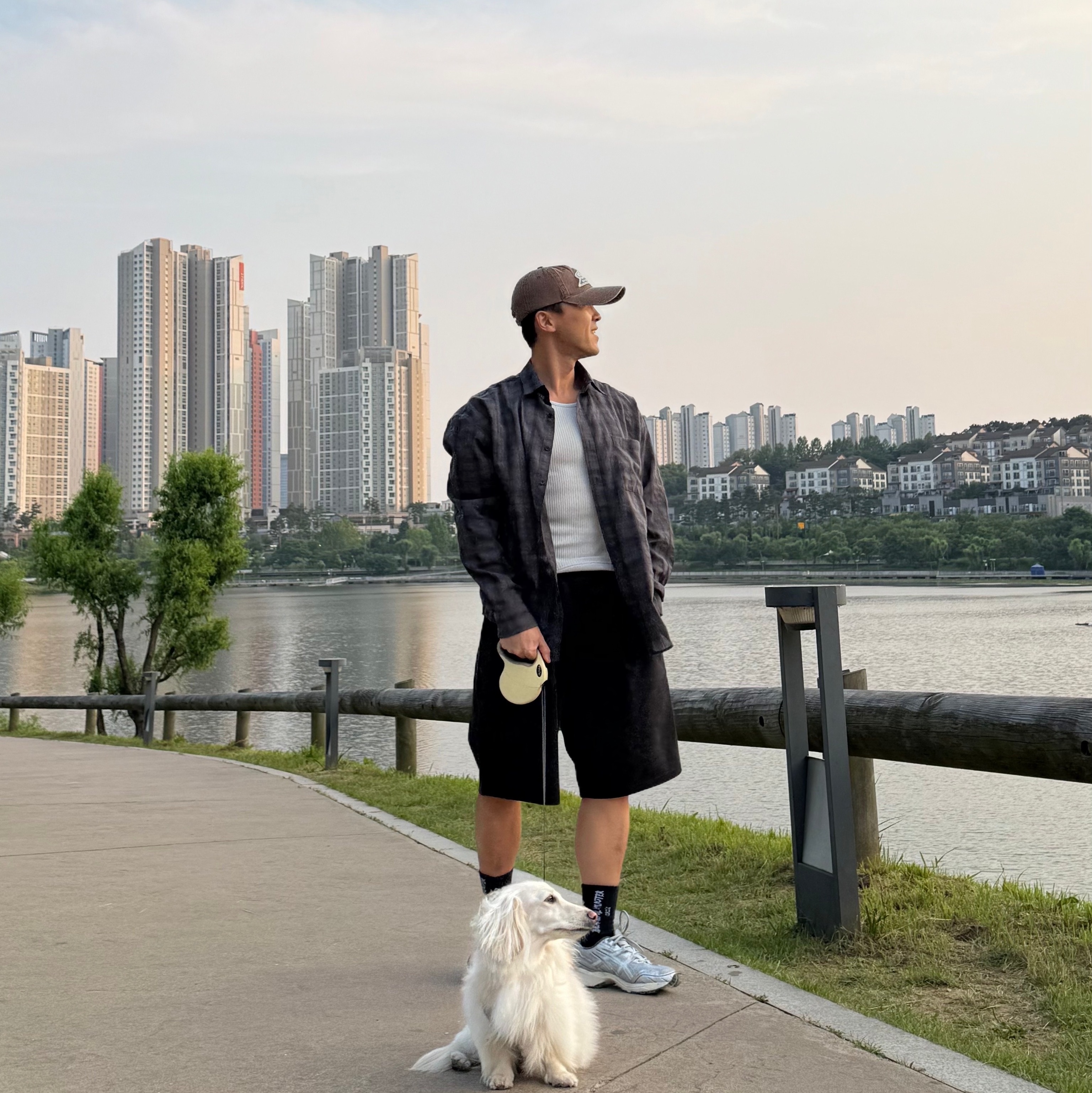 Asics Gel-1090 Piedmont Grey 착용 스타일