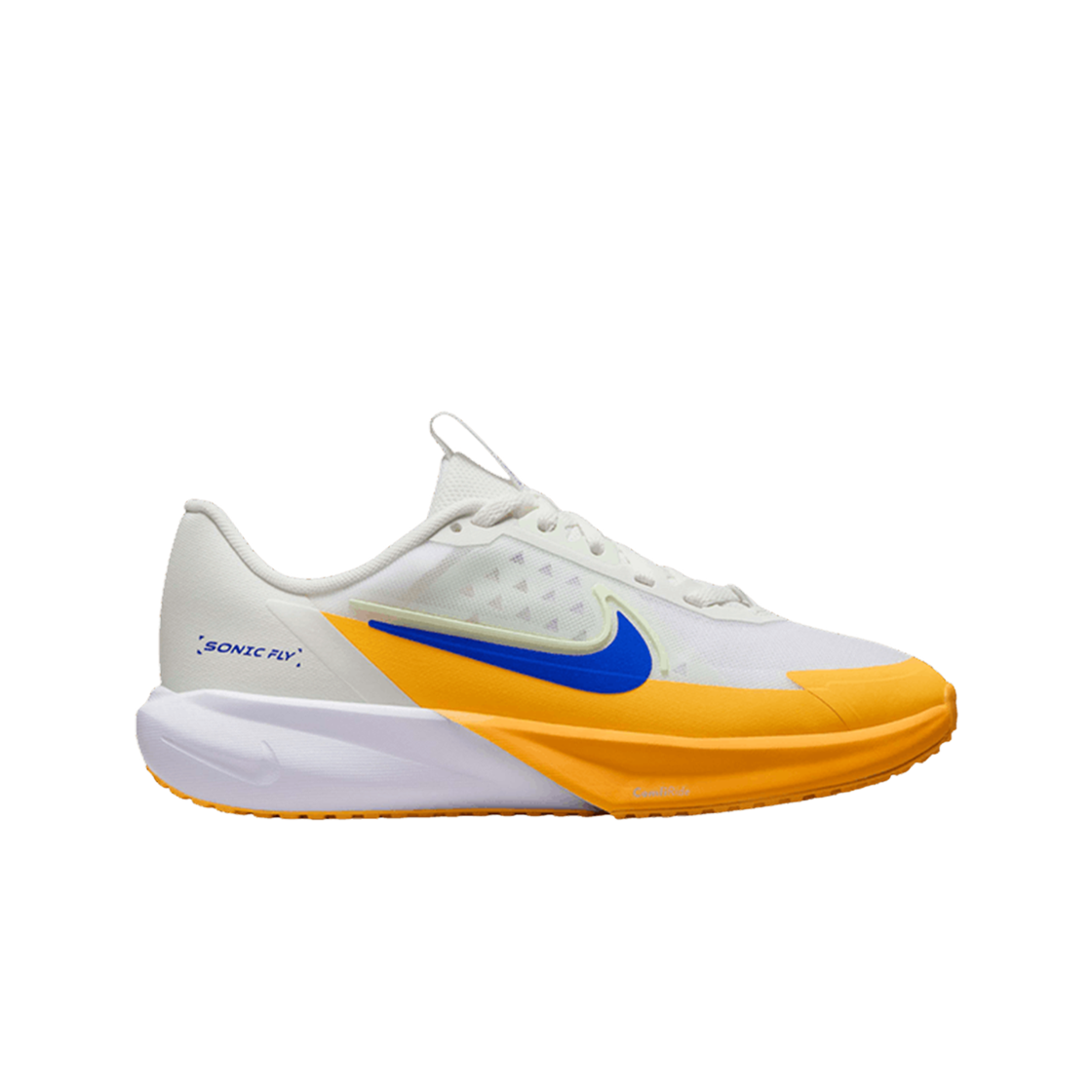 (GS) 나이키 소닉 플라이 서밋 화이트 볼트 틴트((GS) Nike Sonic Fly Summit White Volt Tint) - 1
