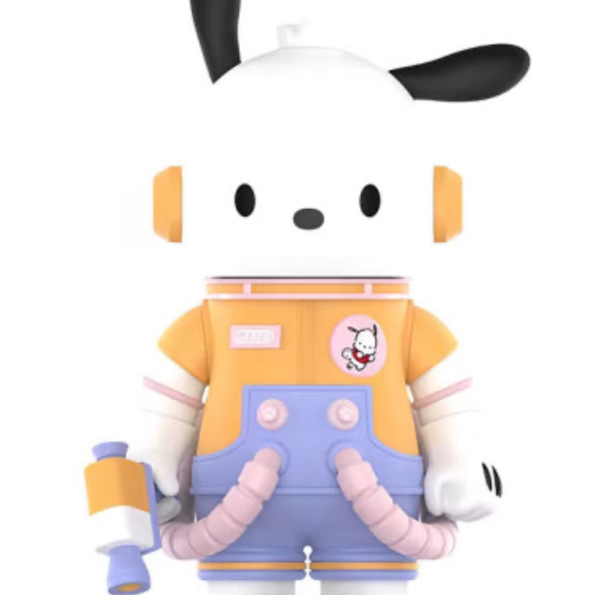 Pop Mart Mega Space Molly Sanrio Sealed Case 400% (1 Blind Box) 착용 스타일 - 2