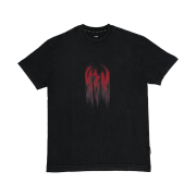 KZM Smudge Logo T-Shirt Black