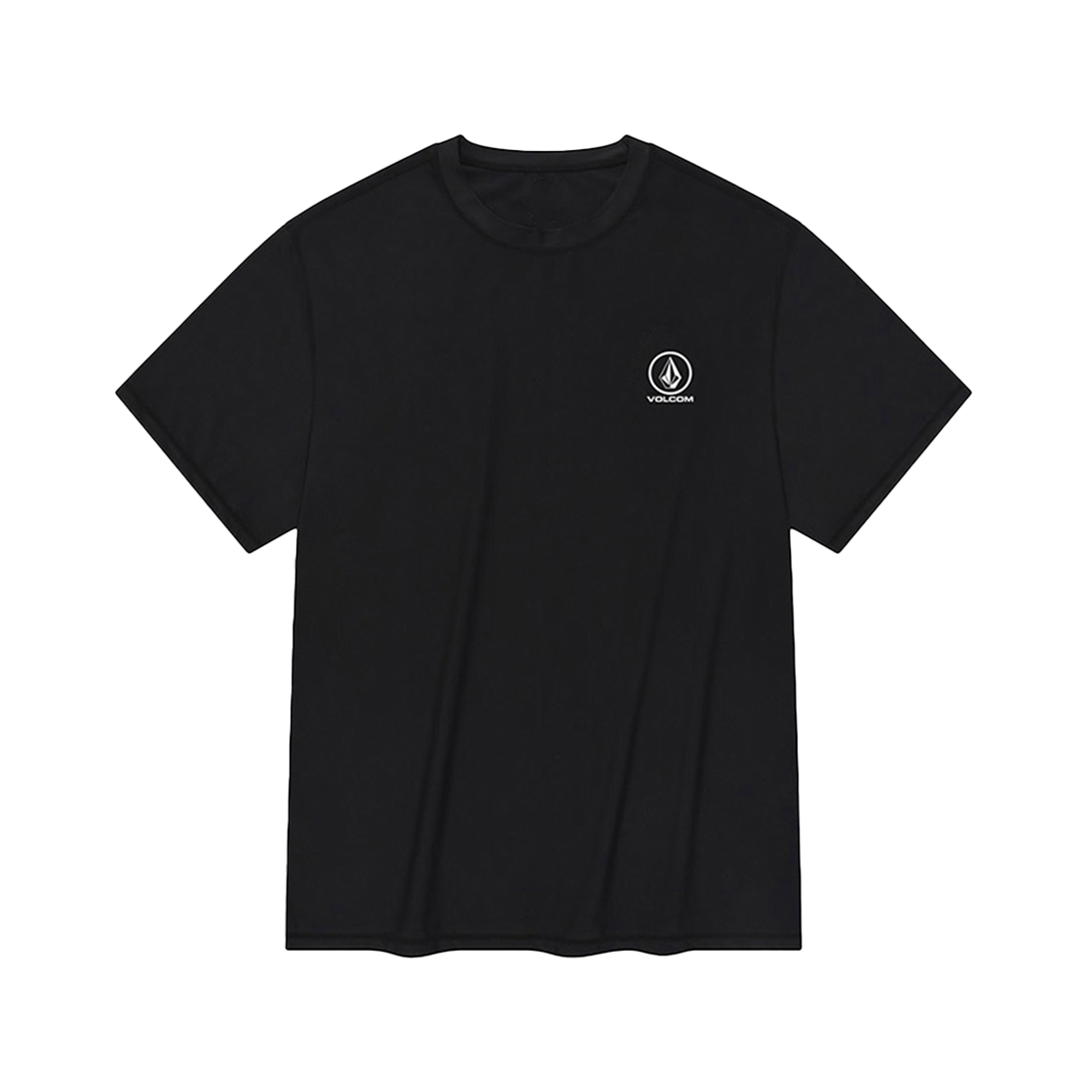 VA252RG102BK Volcom Basic Rash Guard Short Sleeve Black