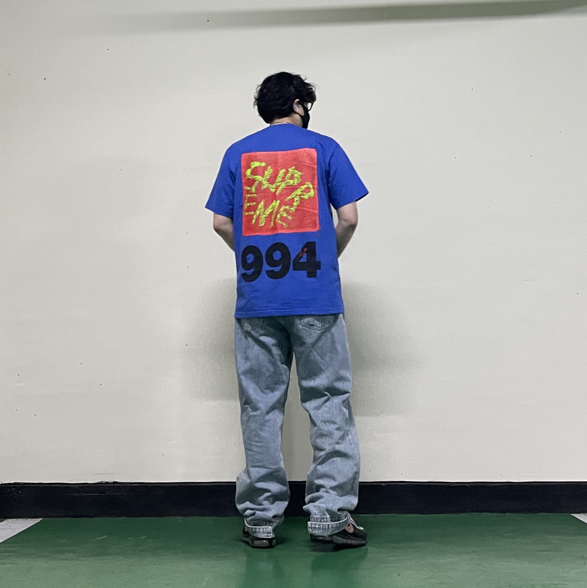 Supreme Paint T-Shirt Royal - 24SS, Nike Air Max 97 Neon Seoul 착용 스타일