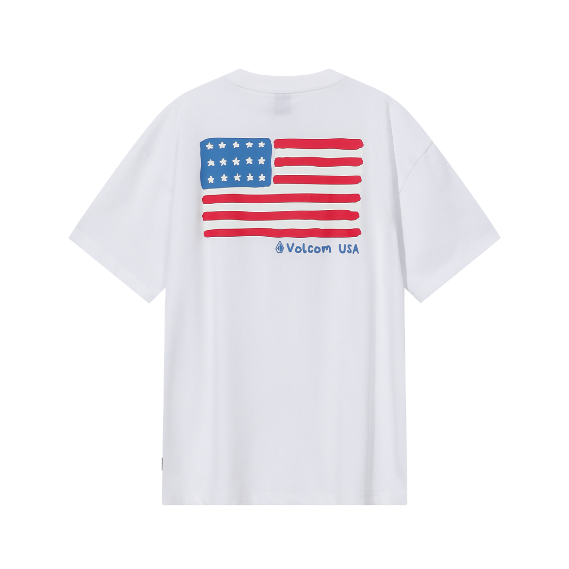 VA252TS004WH Volcom Old Glory Short Sleeve White