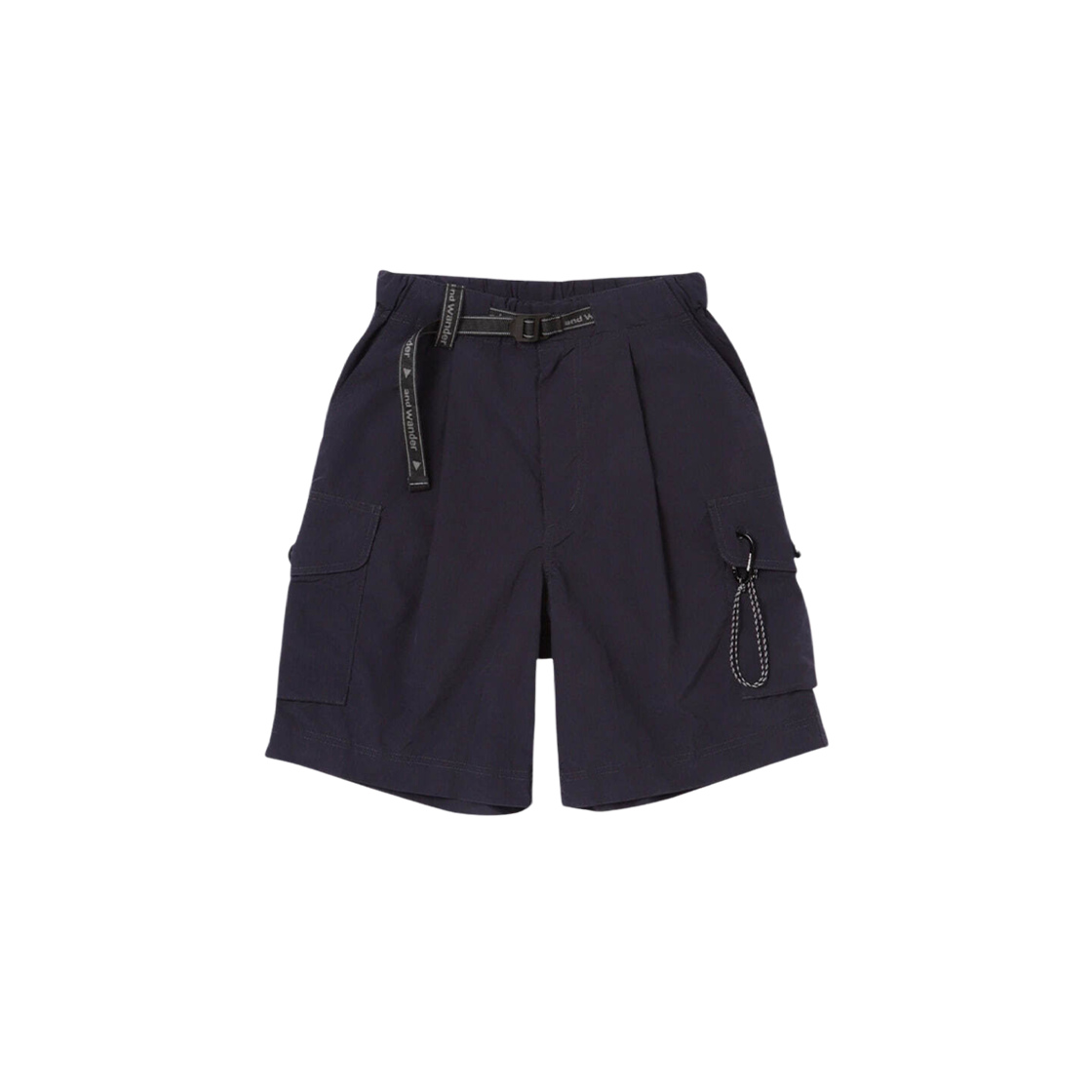 앤드 원더 오버사이즈 카고 숏 팬츠 네이비(And Wander Oversized Cargo Short Pants Navy)