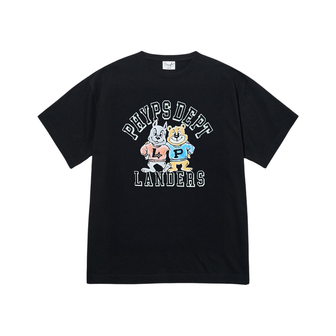 ★ Phyps Department★ PIDEPT X SSG LANDERS Graphic T-ShirtL SSG 랜더스 x 피뎁트 그래픽 티셔츠 블랙 | SSG Landers | KREAM
