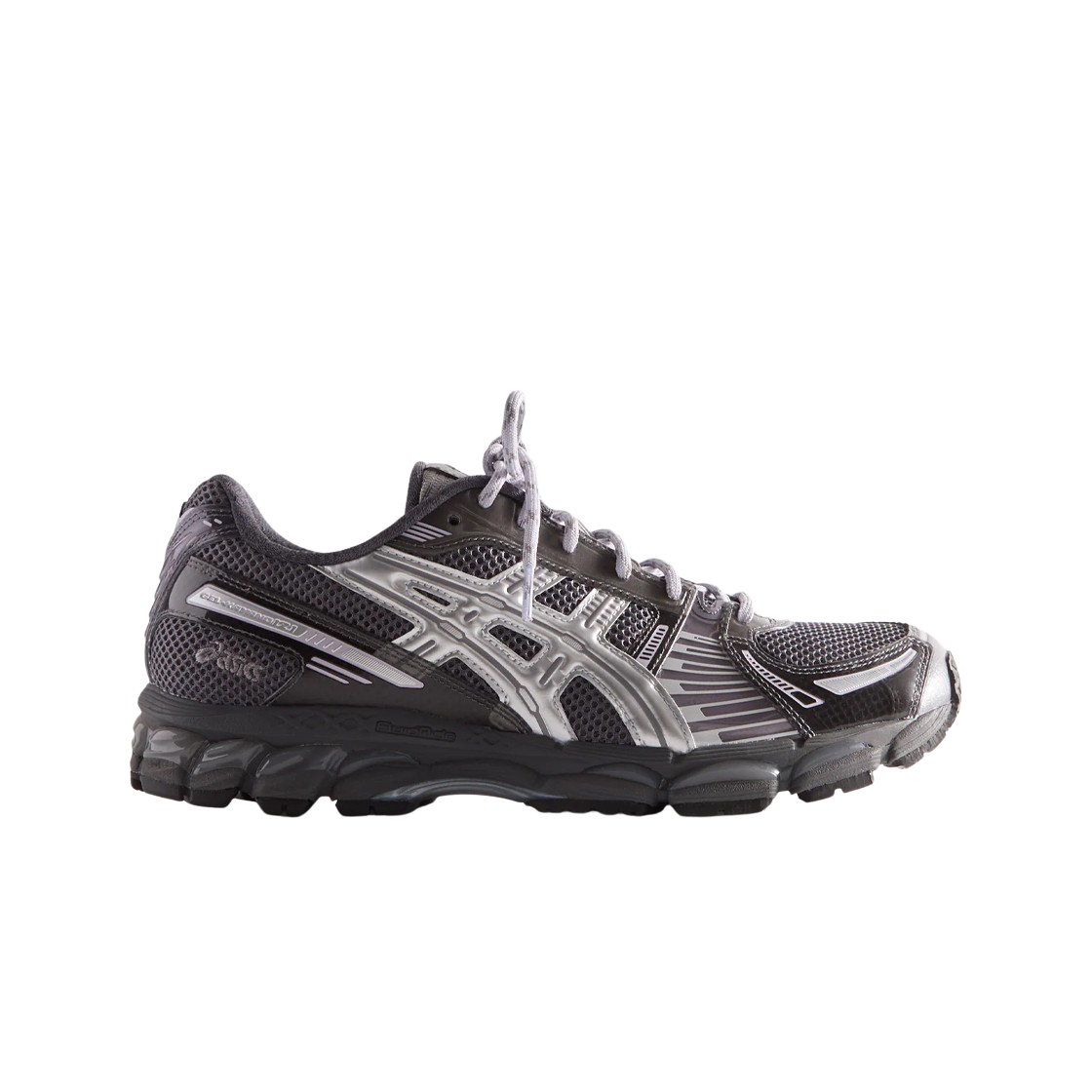 아식스 x 키스 젤 카야노 12.1 토네이도 퓨어 실버(Asics x Kith Gel-Kayano 12.1 Tornado Pure Silver)
