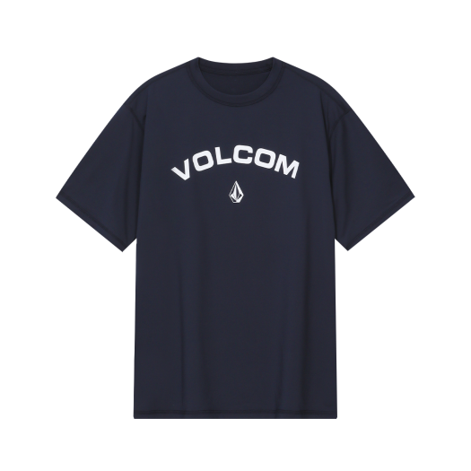 VA252RG101NV Volcom Essential Rash Guard Short Sleeve Navy